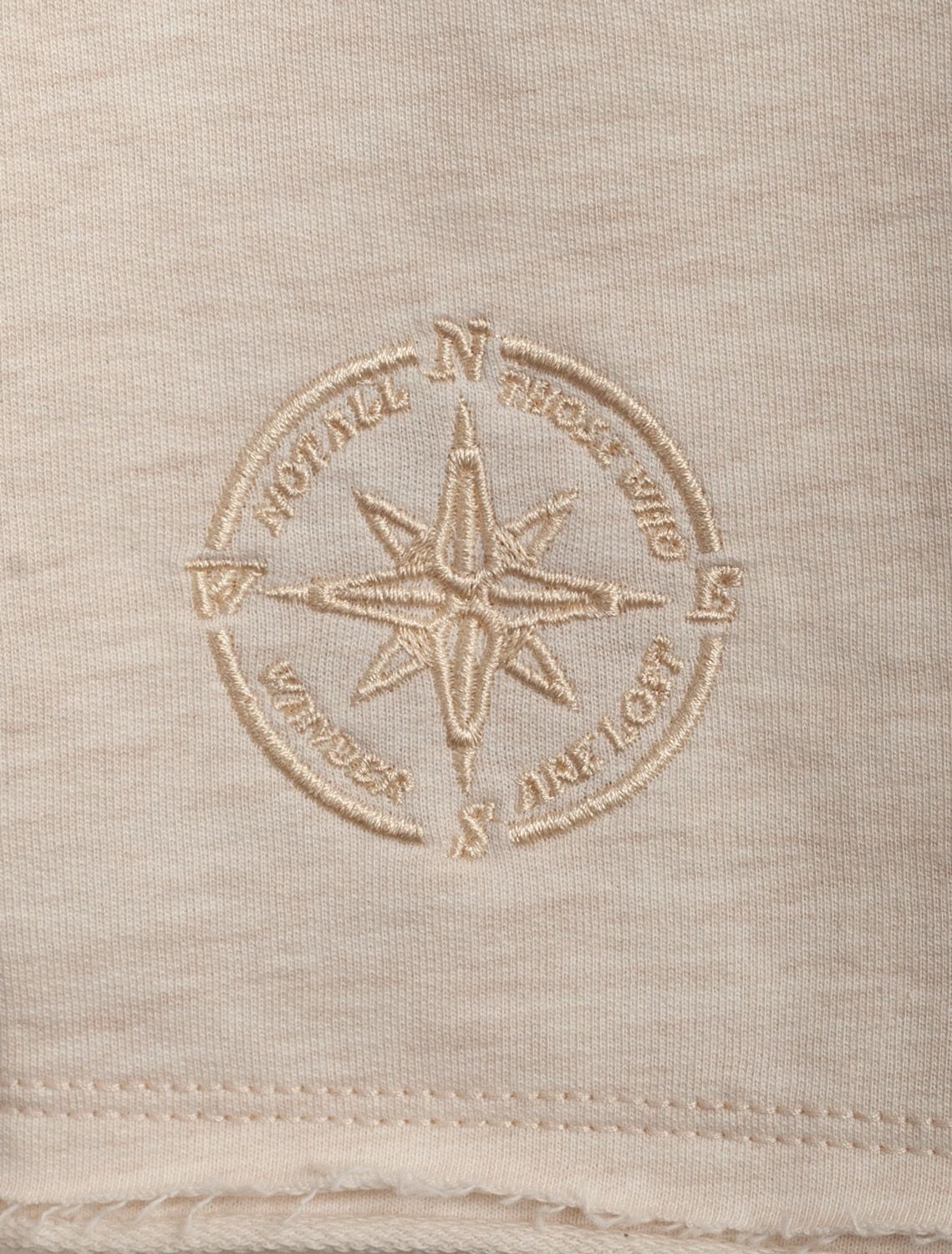 картинка Шорты мужские бежевый меланж магазин Одежда+ являющийся официальным дистрибьютором в России 