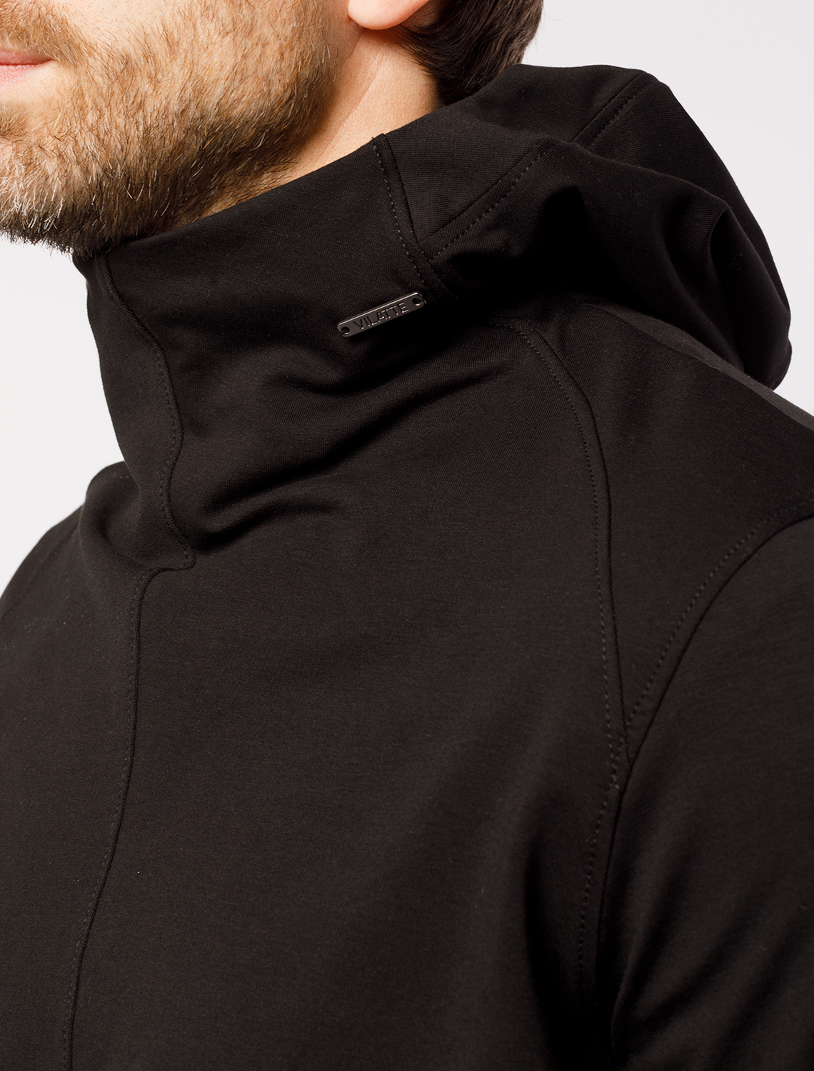 картинка Джемпер мужской черный магазин Одежда+ являющийся официальным дистрибьютором в России 