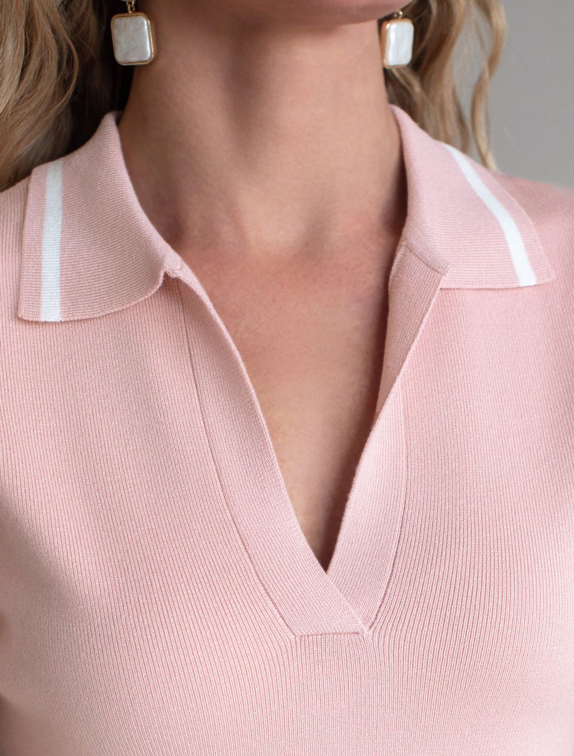 картинка Джемпер женский светло-розовый магазин Одежда+ являющийся официальным дистрибьютором в России 