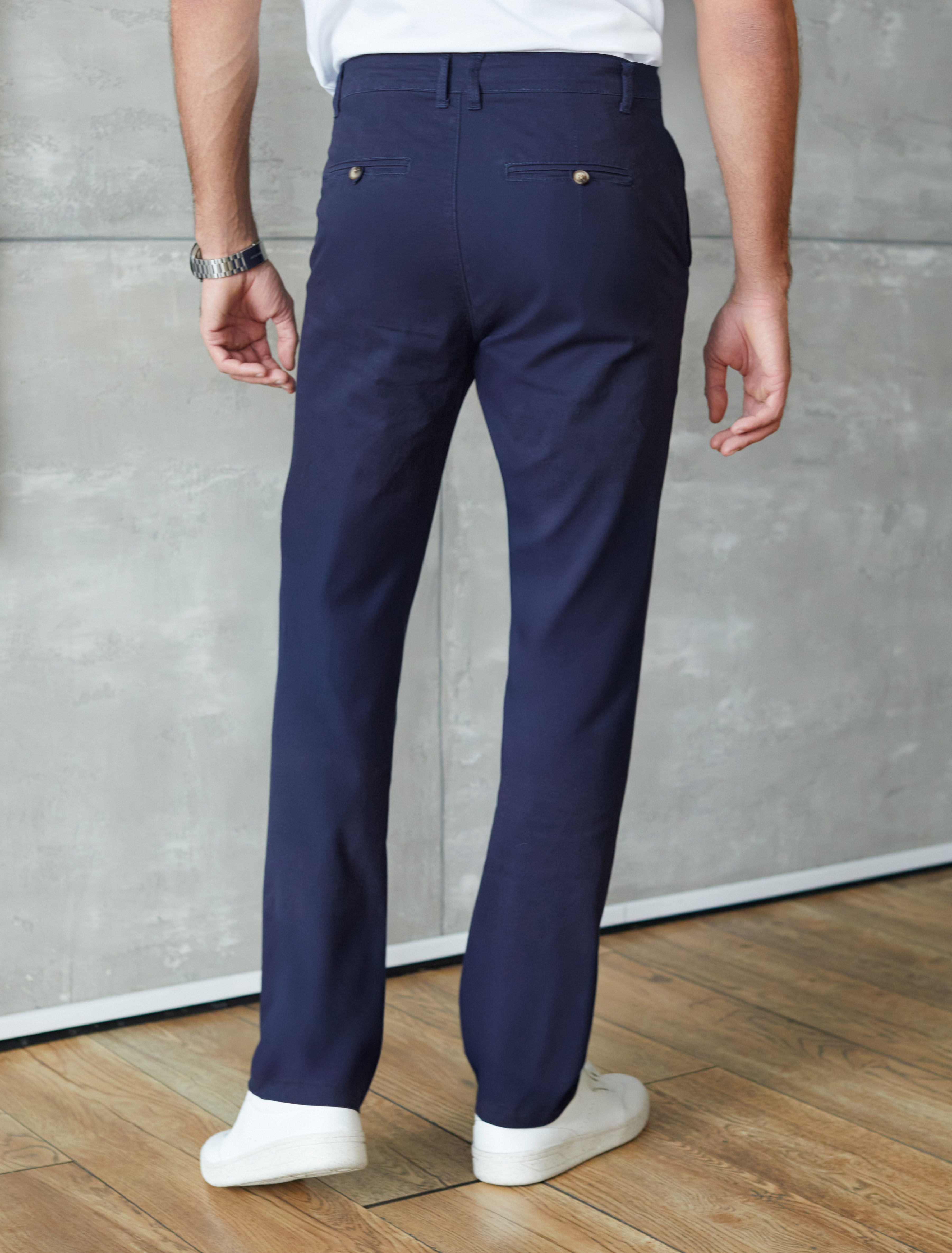 картинка Брюки мужские темно-синий от магазина Одежда+