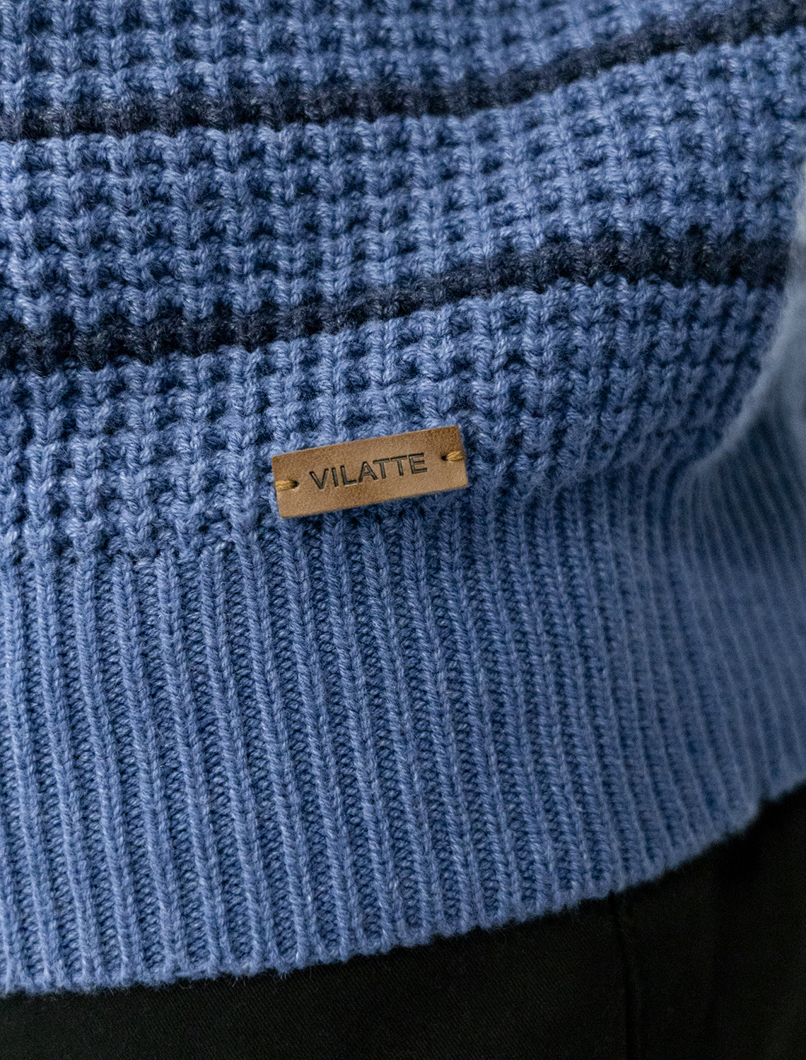 картинка Джемпер мужской светло-синий магазин Одежда+ являющийся официальным дистрибьютором в России 