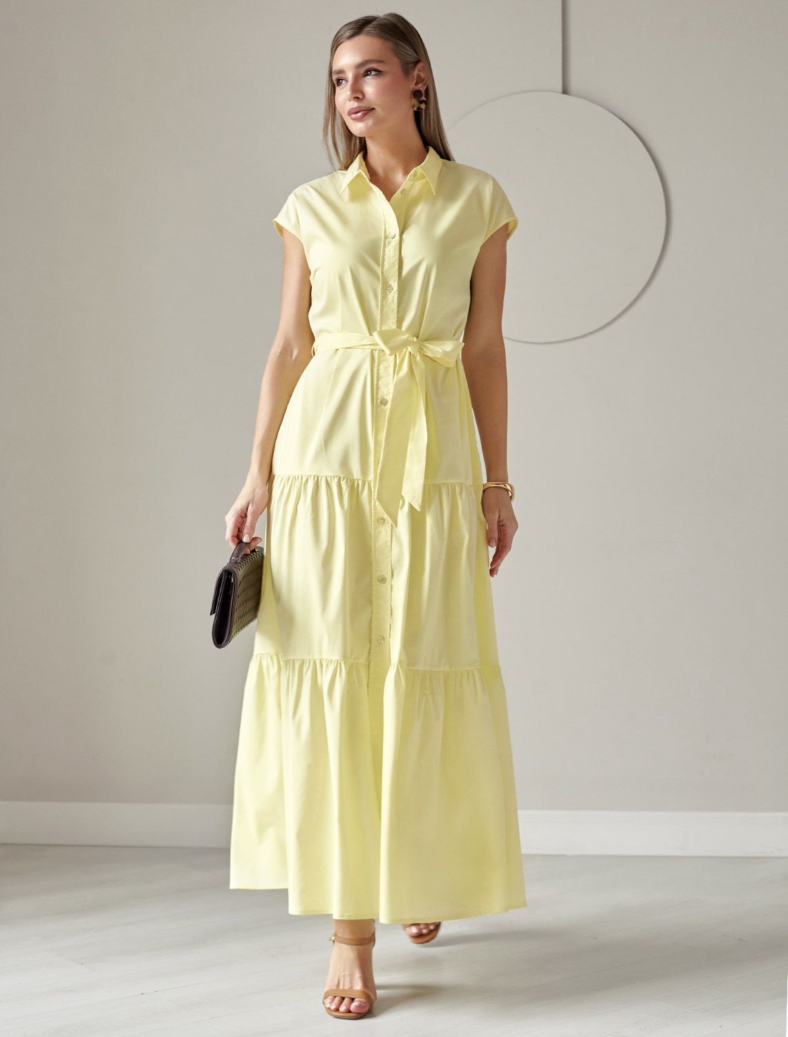 картинка Платье женское лимонный магазин Одежда+ являющийся официальным дистрибьютором в России 