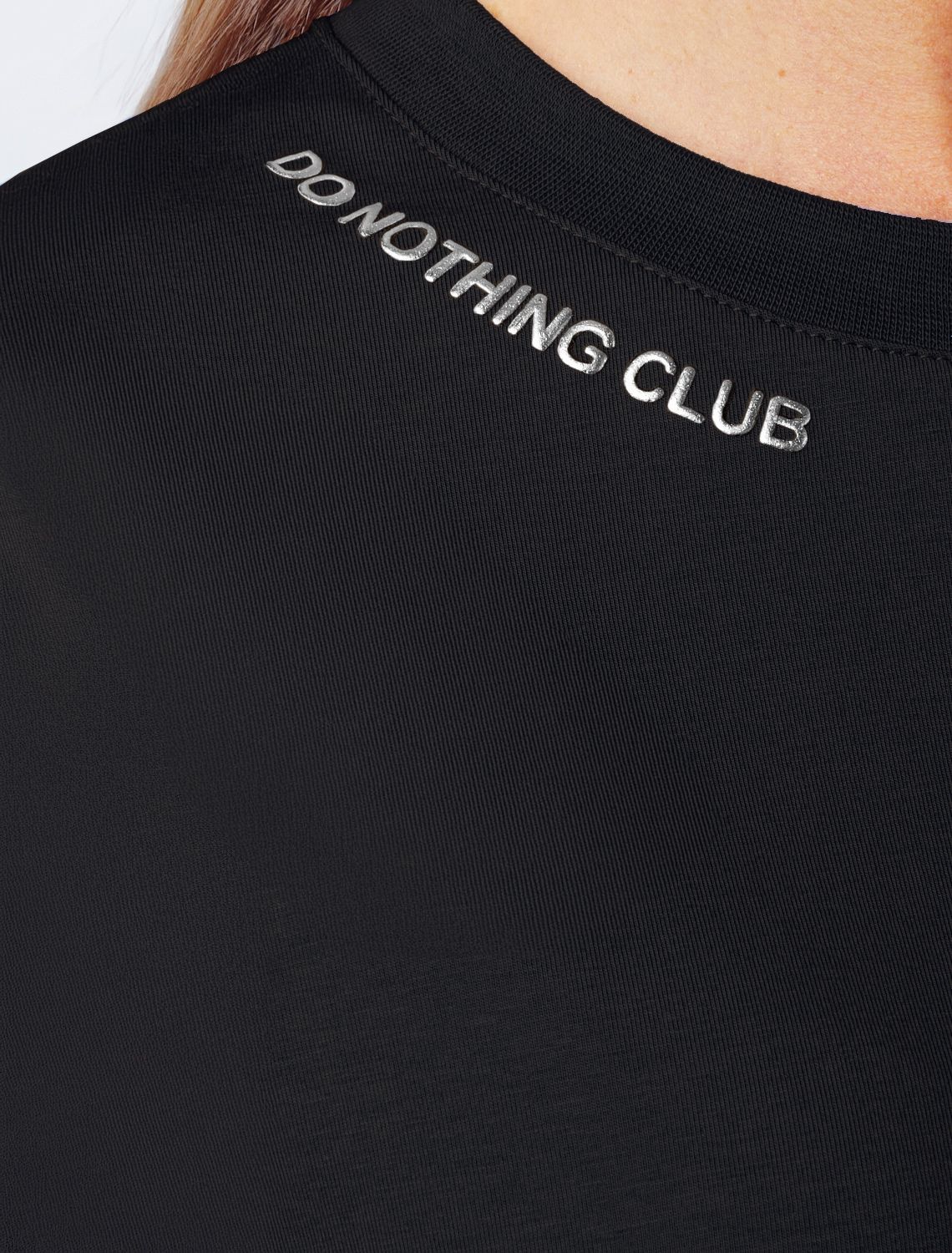 картинка Футболка женская черный_do nothing club от магазина Одежда+
