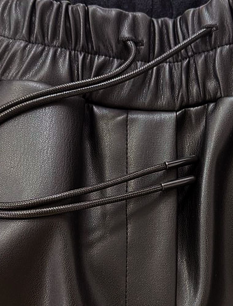 картинка Брюки женские черный магазин Одежда+ являющийся официальным дистрибьютором в России 