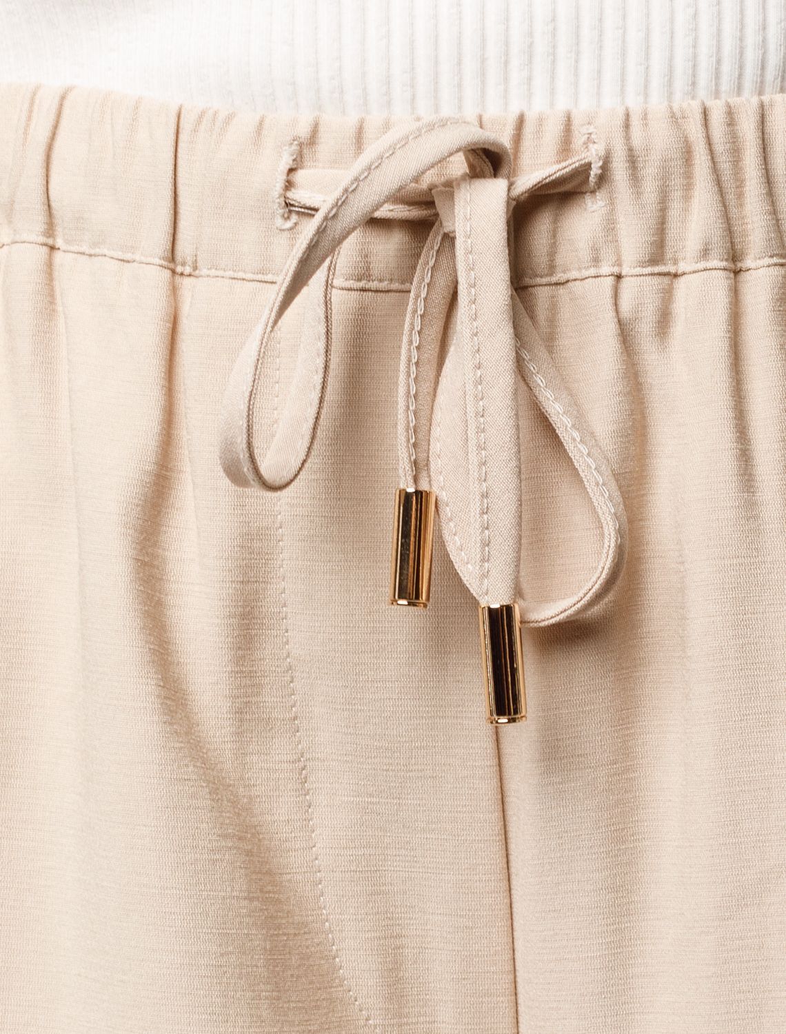 картинка Брюки женские светло-бежевый магазин Одежда+ являющийся официальным дистрибьютором в России 