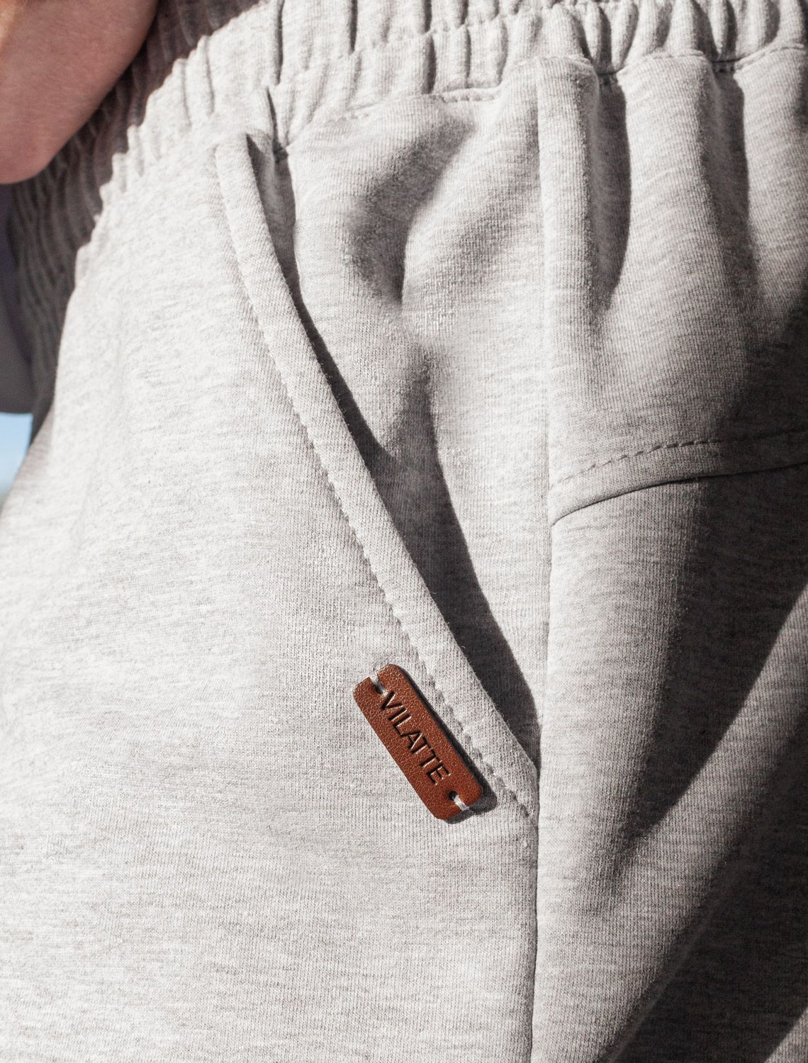 картинка Шорты мужские св.серый меланж от магазина Одежда+