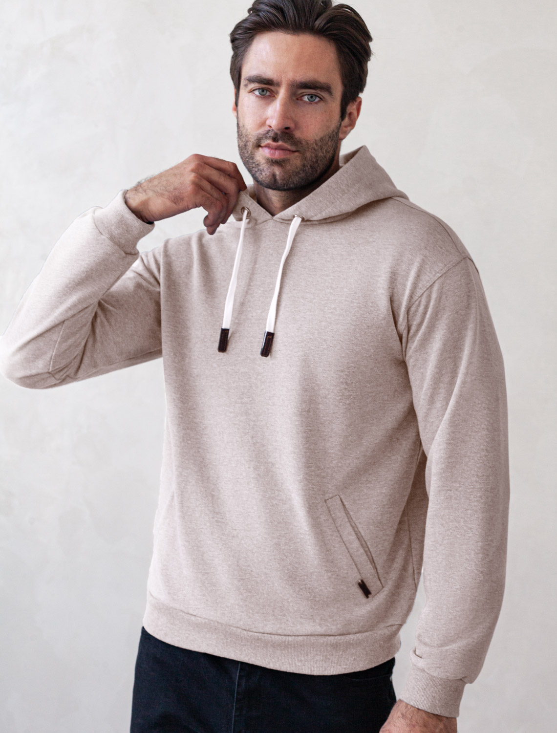 картинка Джемпер мужской св.кофейный меланж от магазина Одежда+