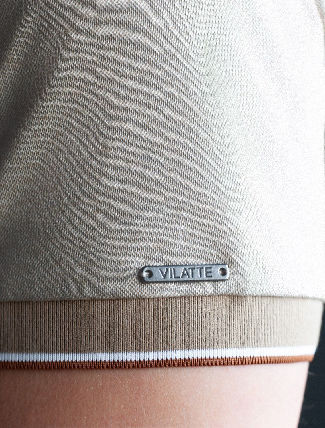 картинка Футболка мужская т.бежевый меланж магазин Одежда+ являющийся официальным дистрибьютором в России 