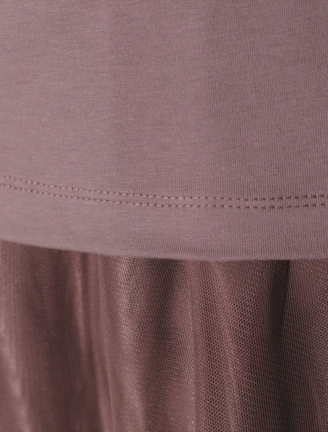картинка Футболка женская кофейный_shiny stripes от магазина Одежда+