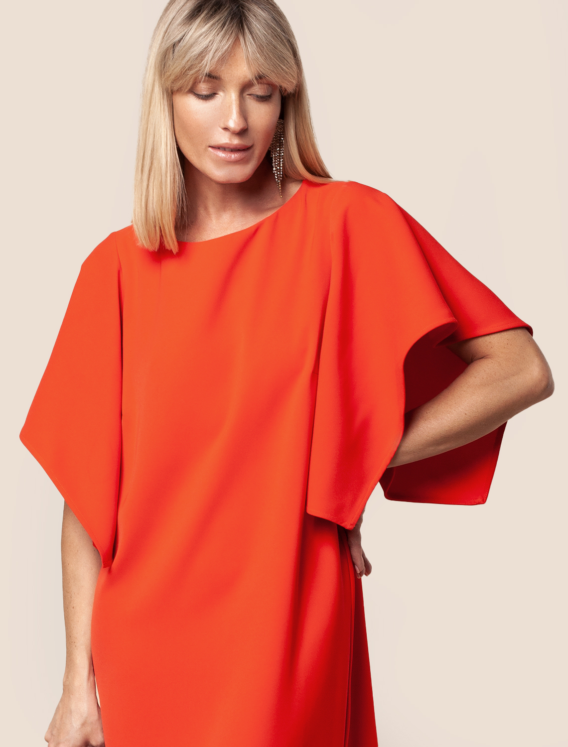 картинка Платье женское красный от магазина Одежда+