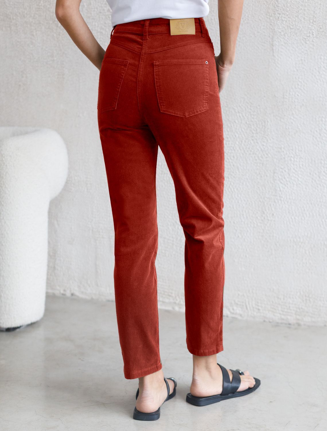 картинка Брюки женские терракотовый от магазина Одежда+