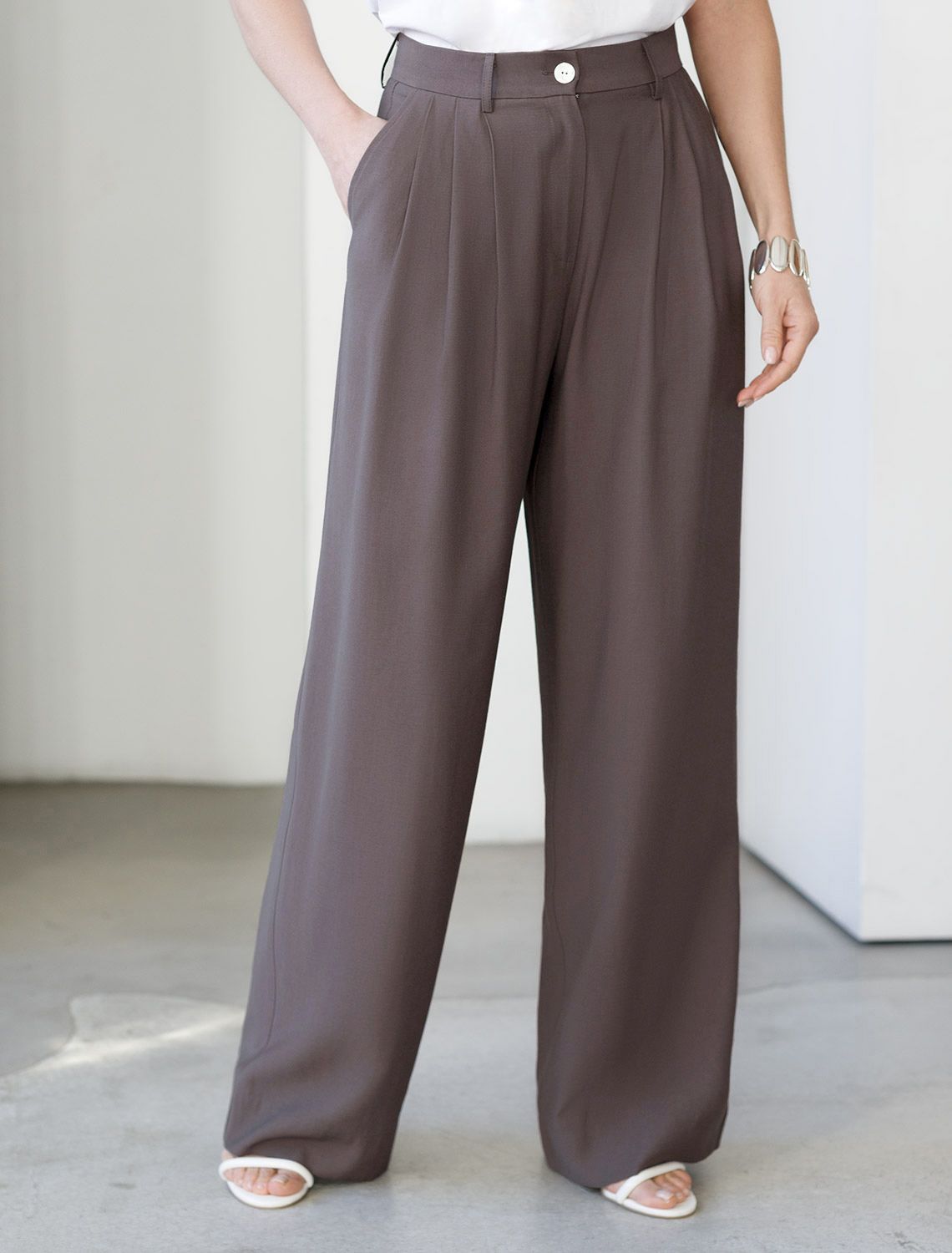 картинка Брюки женские кофейный магазин Одежда+ являющийся официальным дистрибьютором в России 