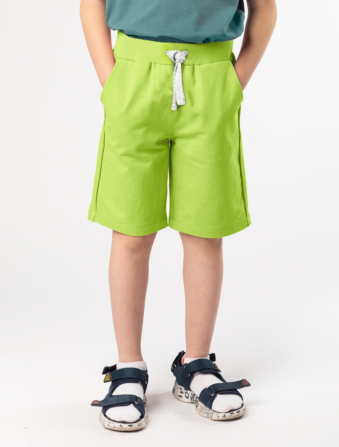 картинка Шорты трик для мальчика неон магазин Одежда+ являющийся официальным дистрибьютором в России 