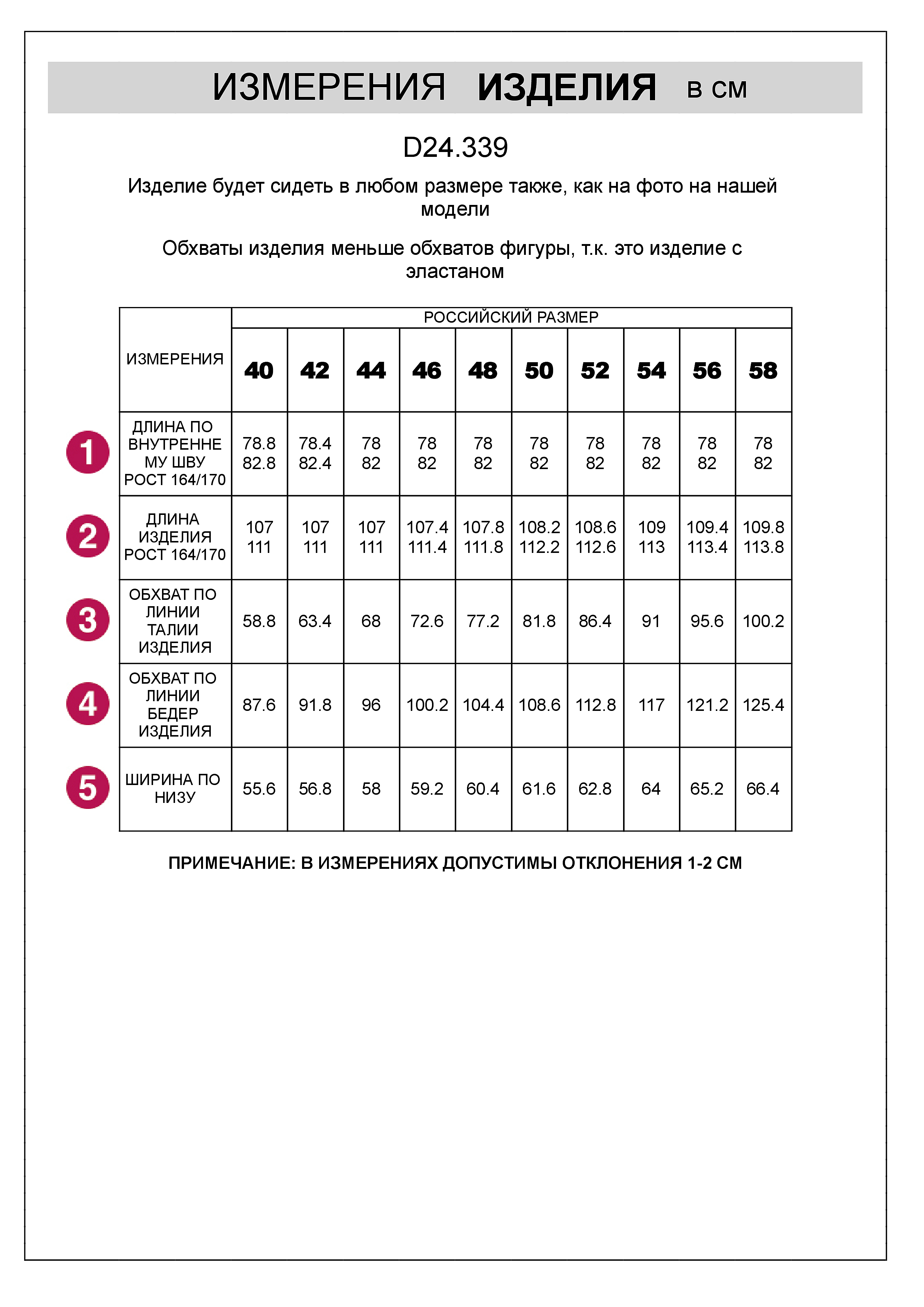 картинка Брюки женские черный от магазина Одежда+
