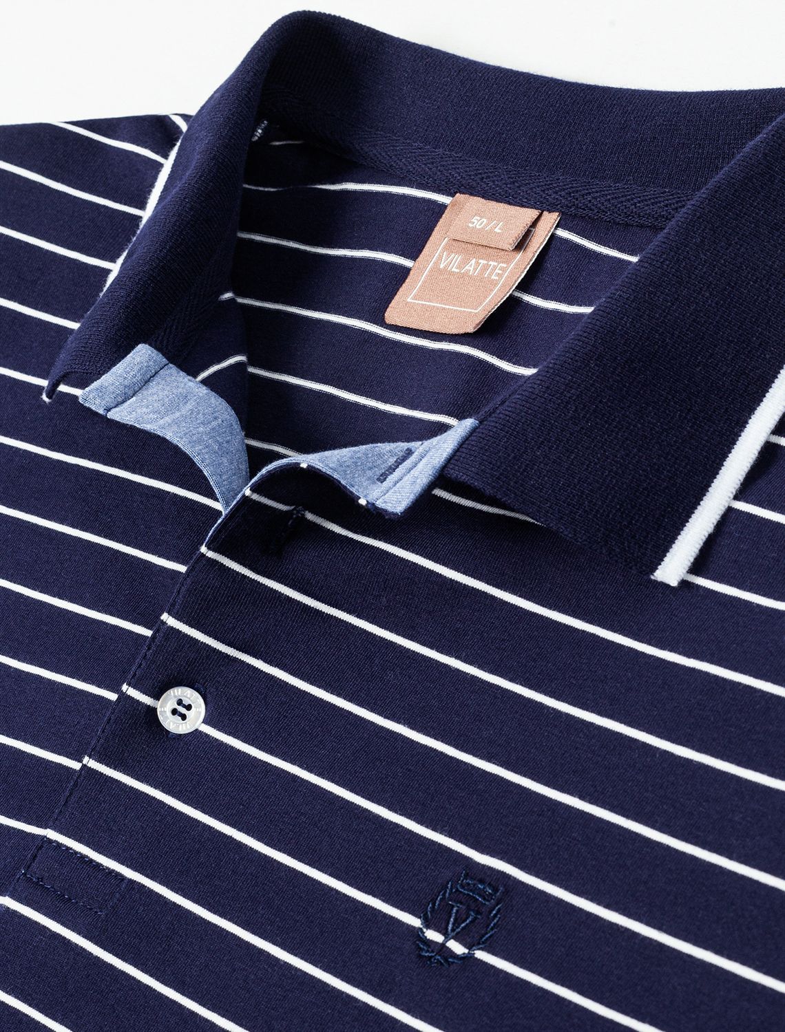 картинка Футболка мужская синий-белый магазин Одежда+ являющийся официальным дистрибьютором в России 