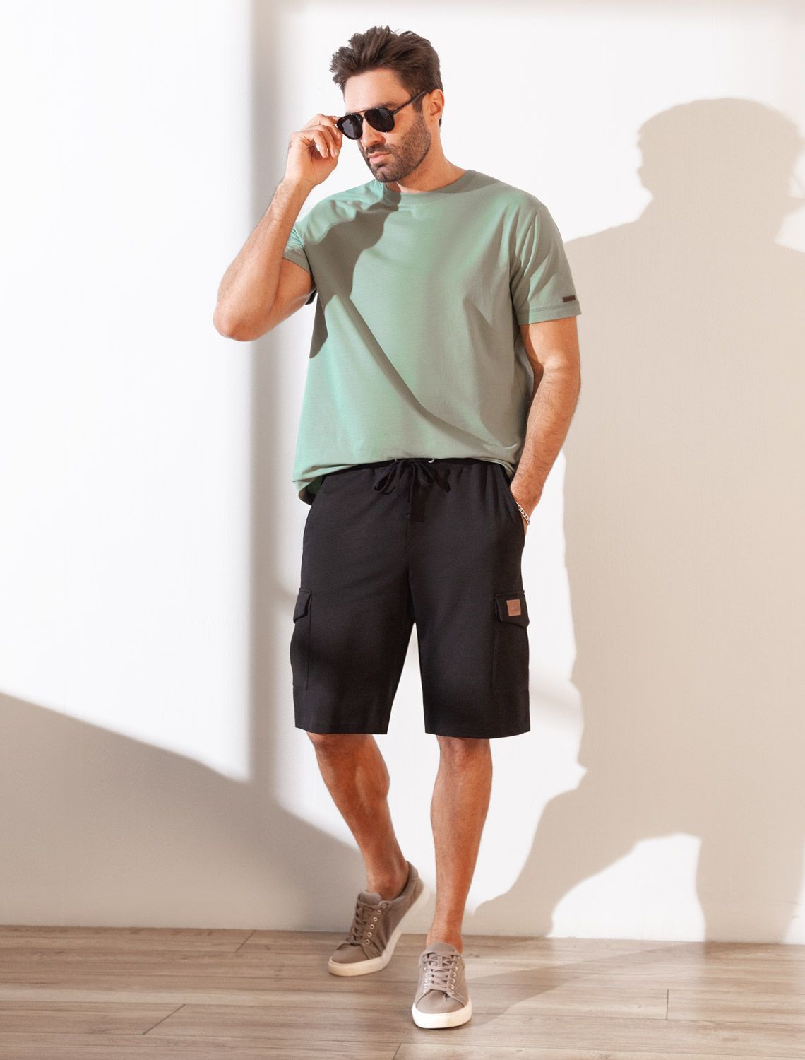 картинка Шорты мужские черный от магазина Одежда+