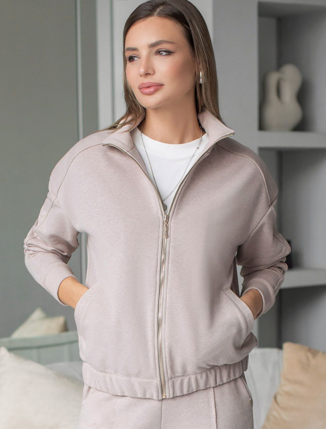 картинка Джемпер женский макиато меланж от магазина Одежда+