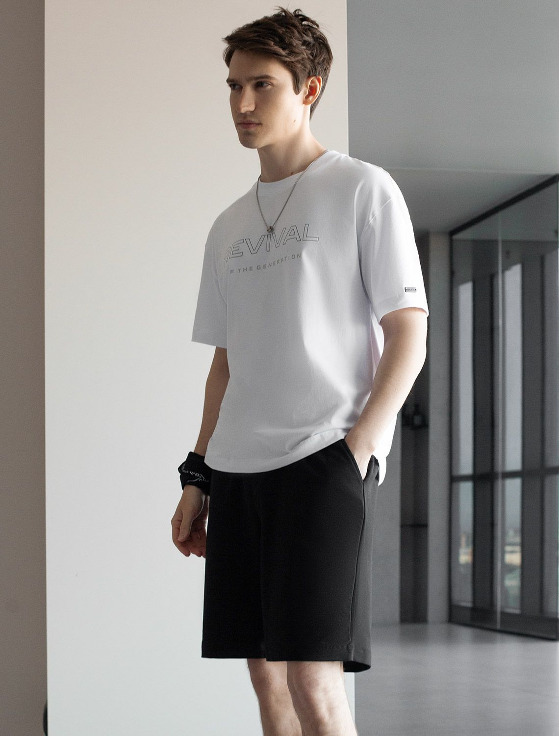 картинка Шорты мужские черный от магазина Одежда+