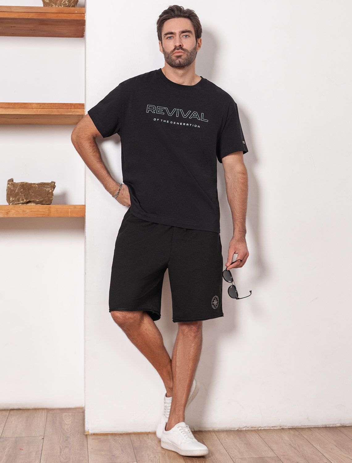 картинка Шорты мужские черный от магазина Одежда+