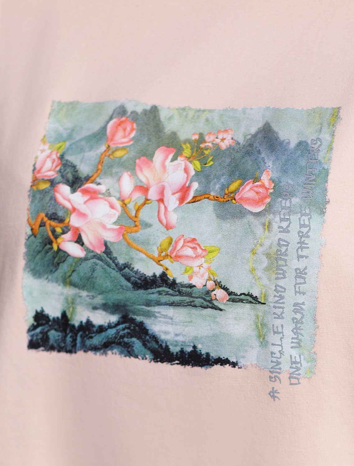 картинка Джемпер женский пудра_пейзаж магазин Одежда+ являющийся официальным дистрибьютором в России 