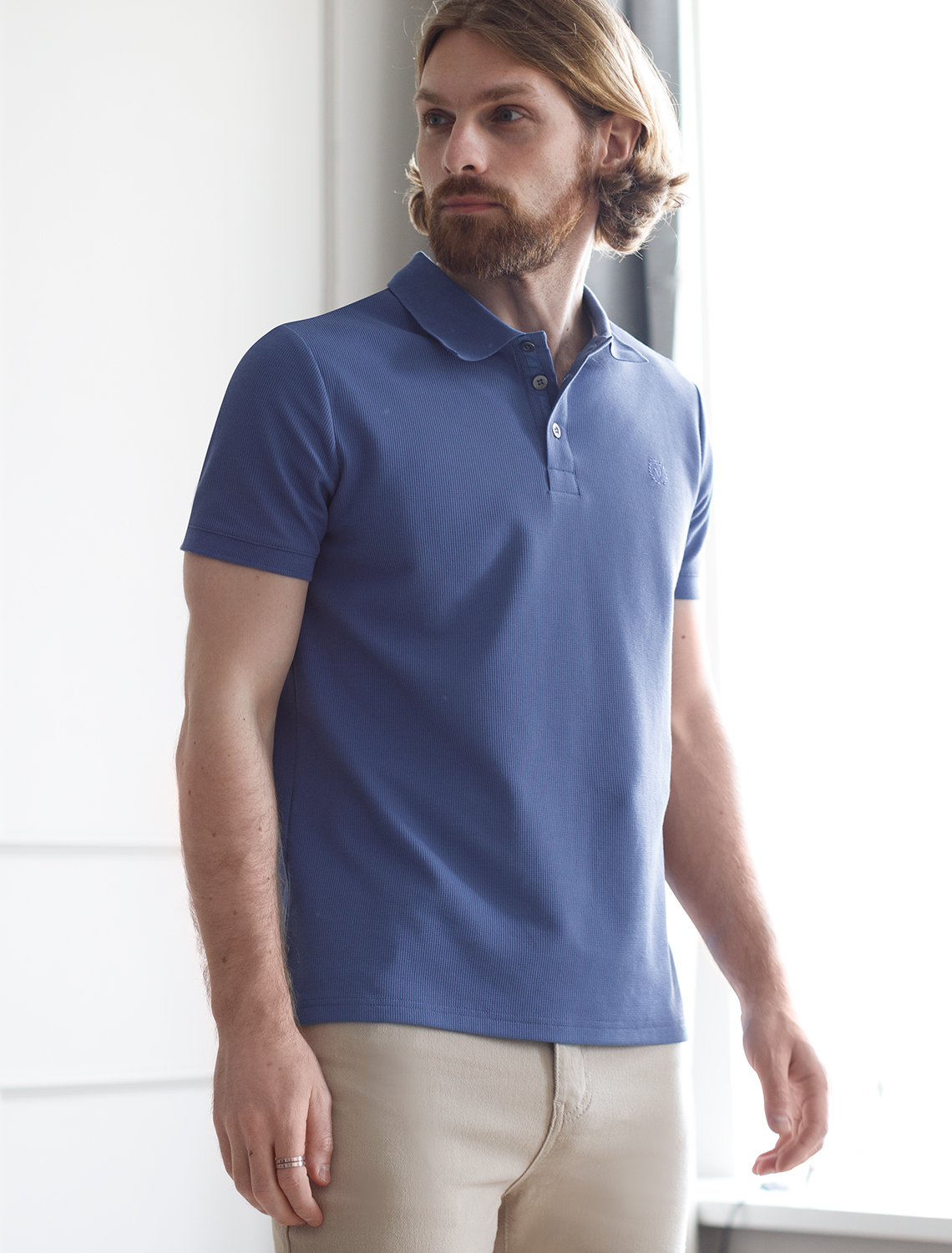 картинка Футболка мужская светло-синий от магазина Одежда+