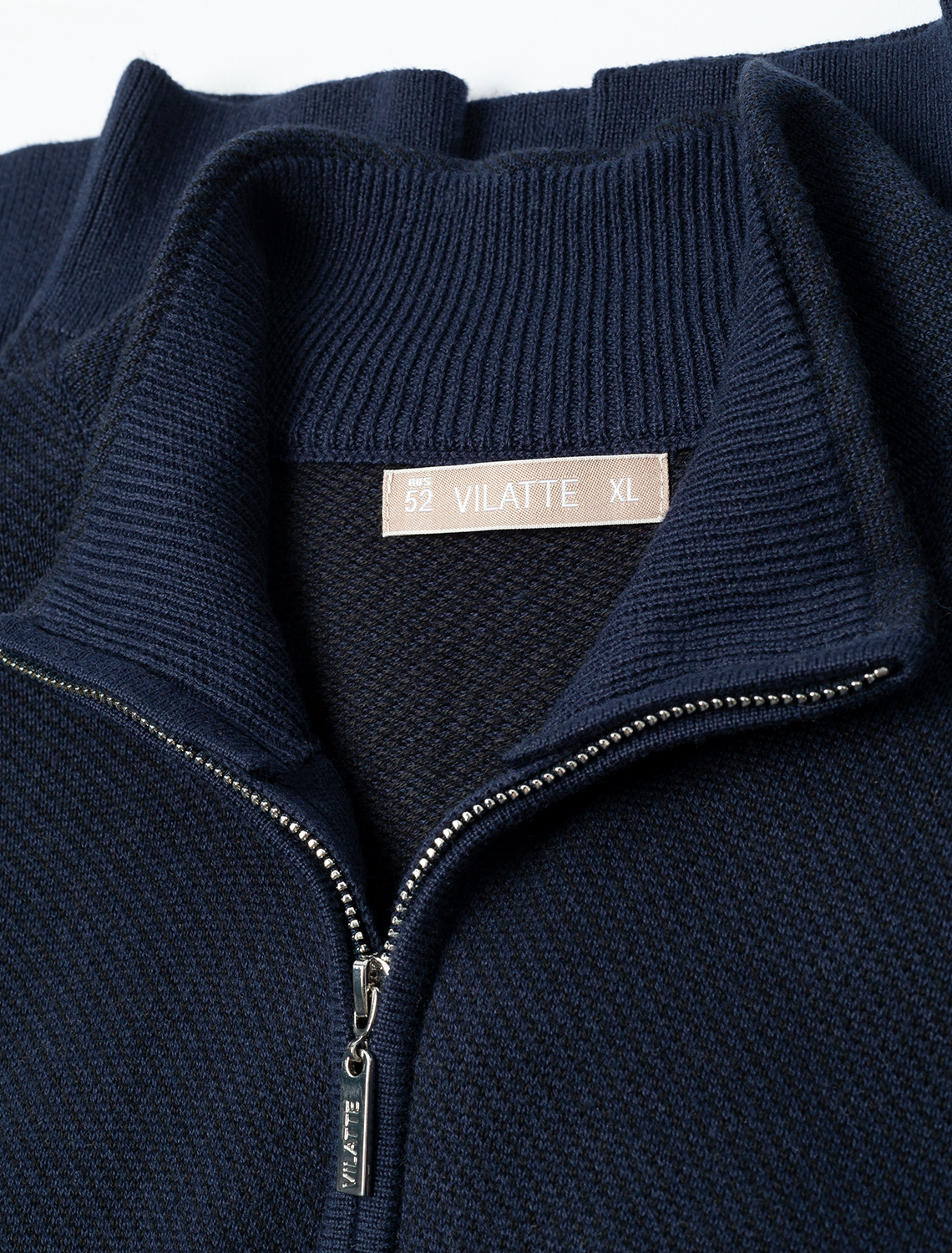 картинка Джемпер мужской темно-синий магазин Одежда+ являющийся официальным дистрибьютором в России 