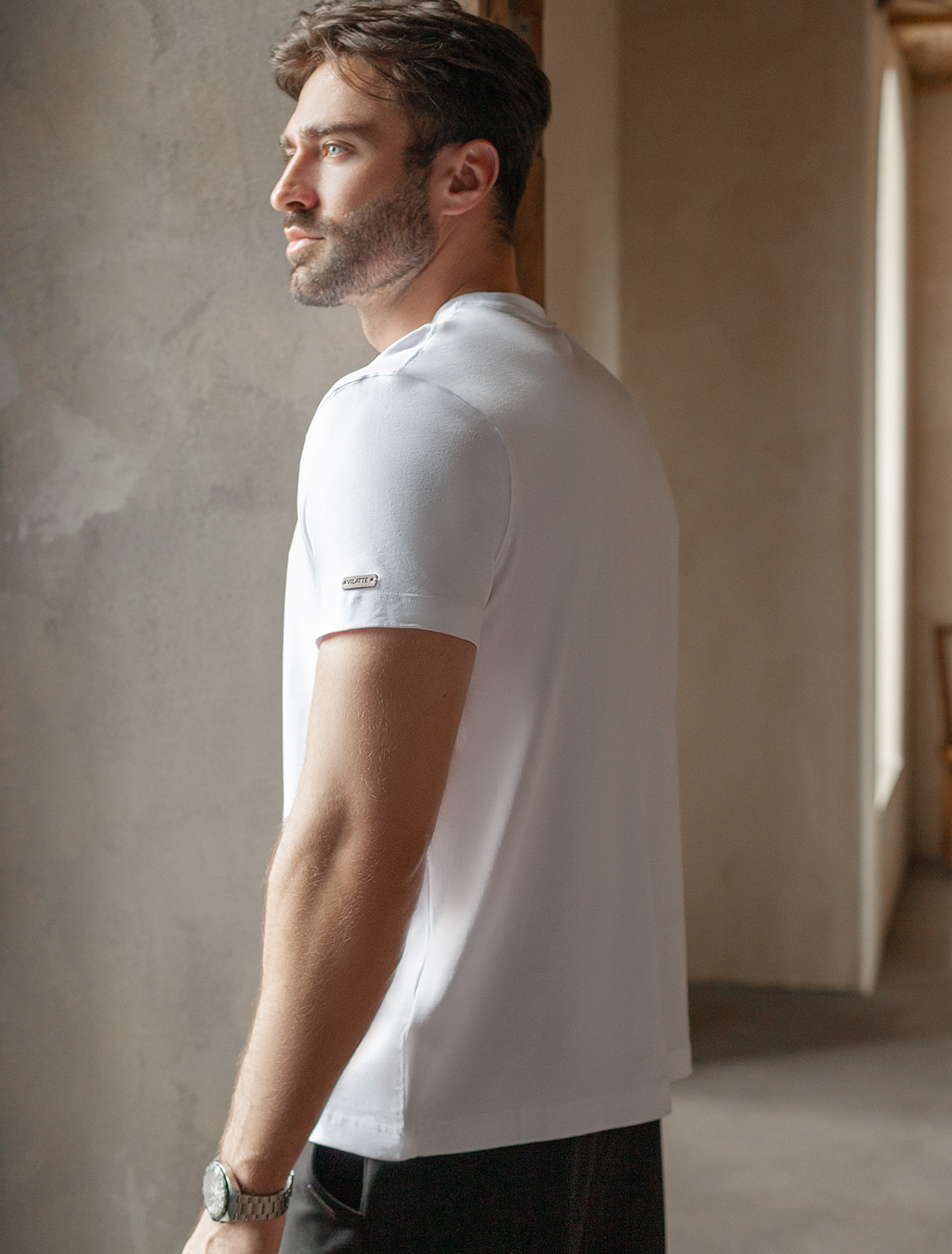 картинка Футболка мужская белый_yachting от магазина Одежда+