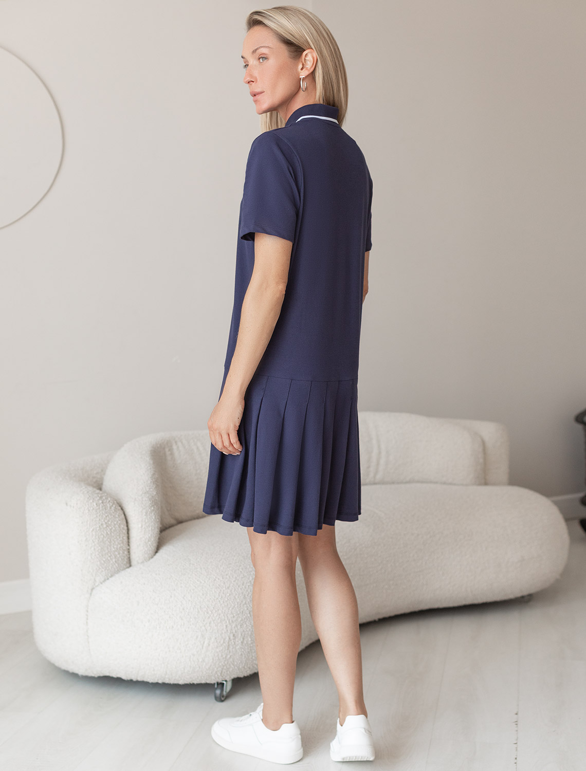 картинка Платье женское т.синий от магазина Одежда+