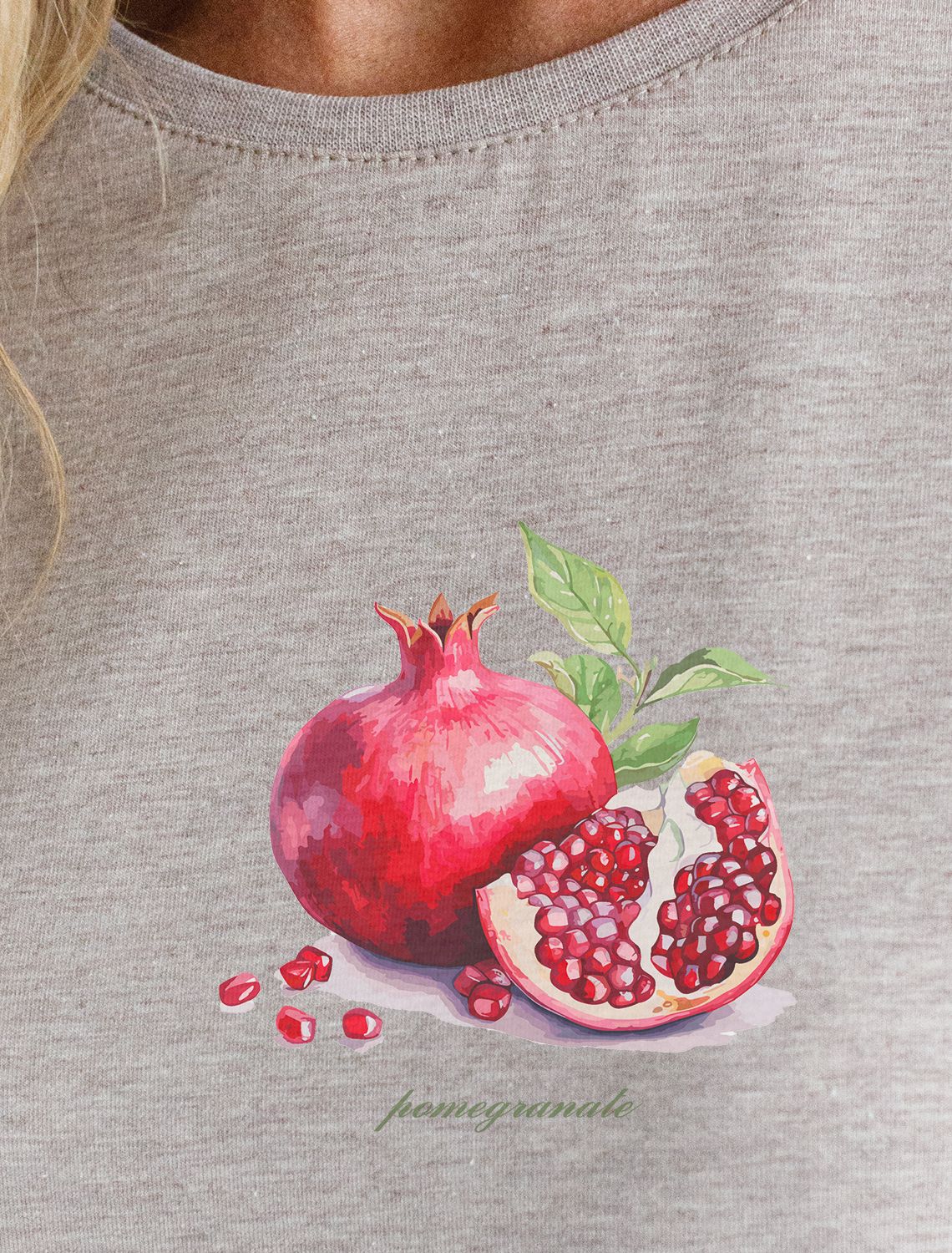 картинка Футболка женская кофейный меланж_pomegranate магазин Одежда+ являющийся официальным дистрибьютором в России 