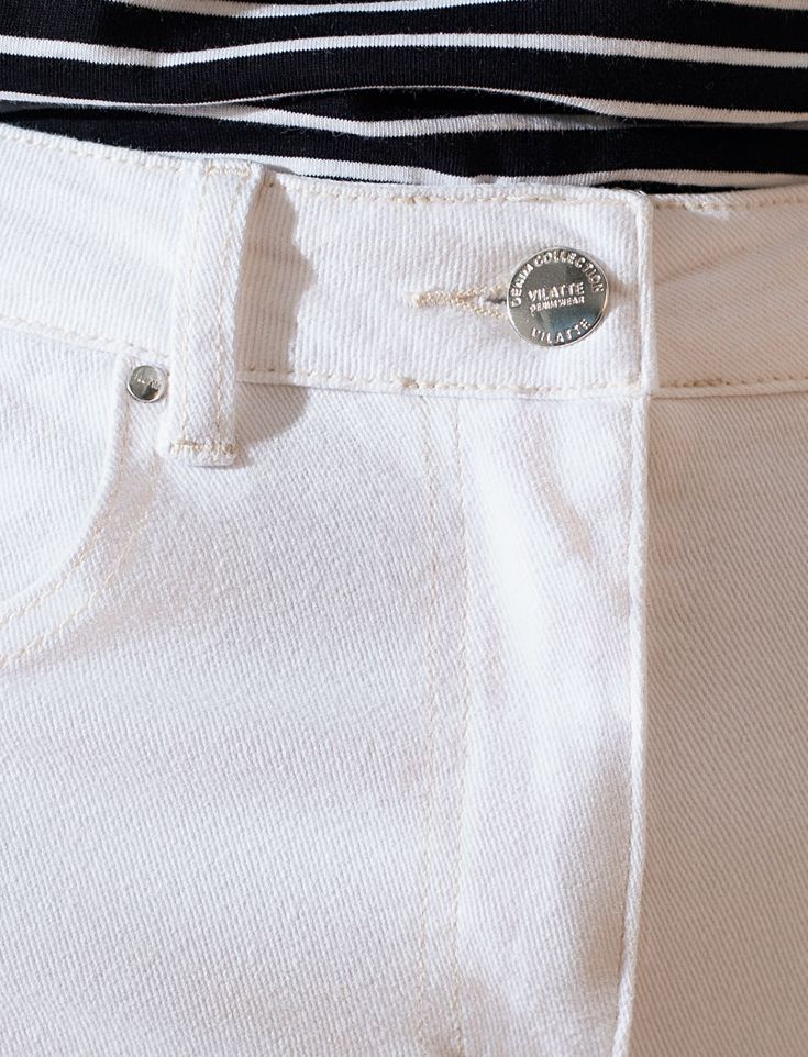 картинка Шорты женские белый магазин Одежда+ являющийся официальным дистрибьютором в России 