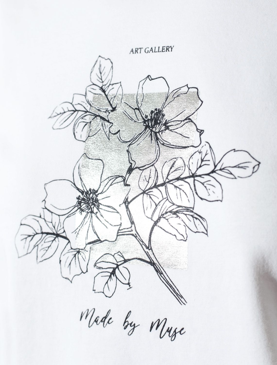 картинка Футболка женская белый_muse от магазина Одежда+