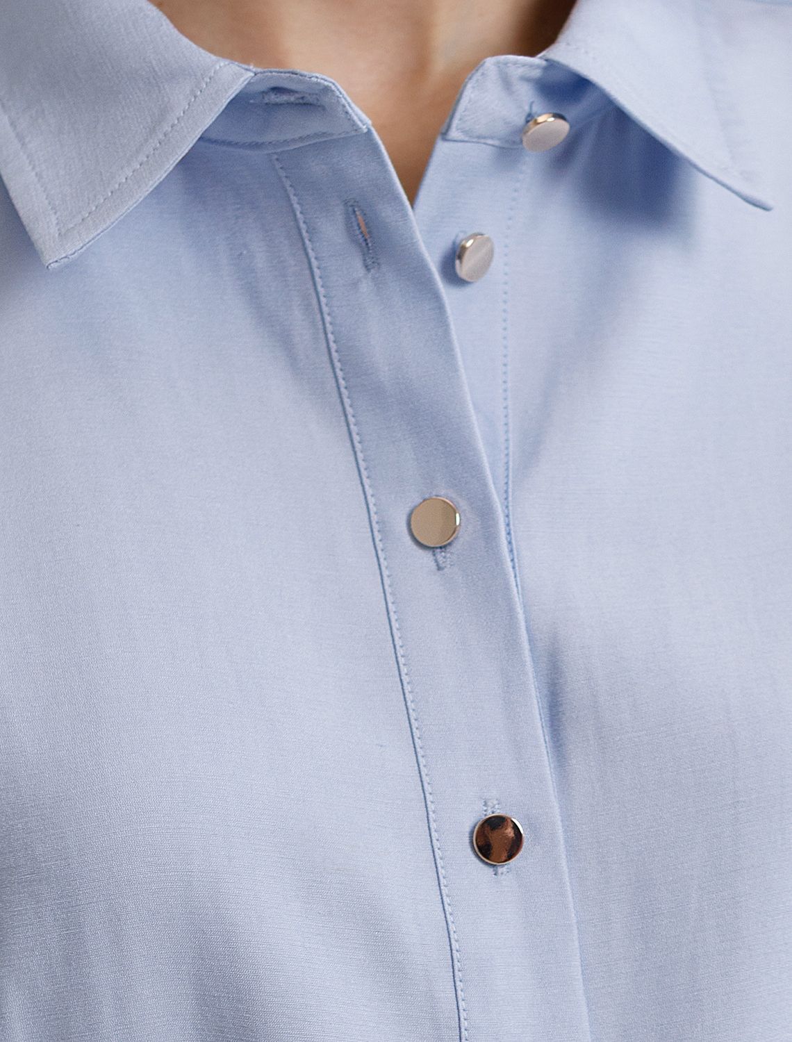 картинка Платье женское голубой от магазина Одежда+