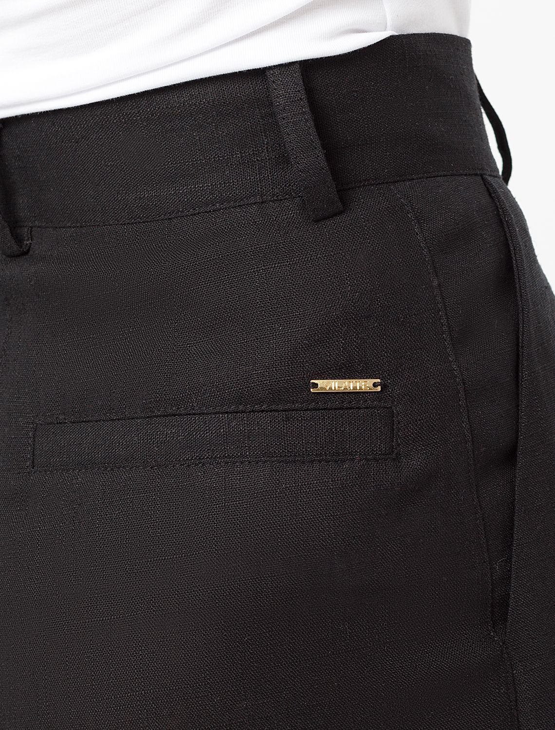 картинка Шорты женские черный магазин Одежда+ являющийся официальным дистрибьютором в России 