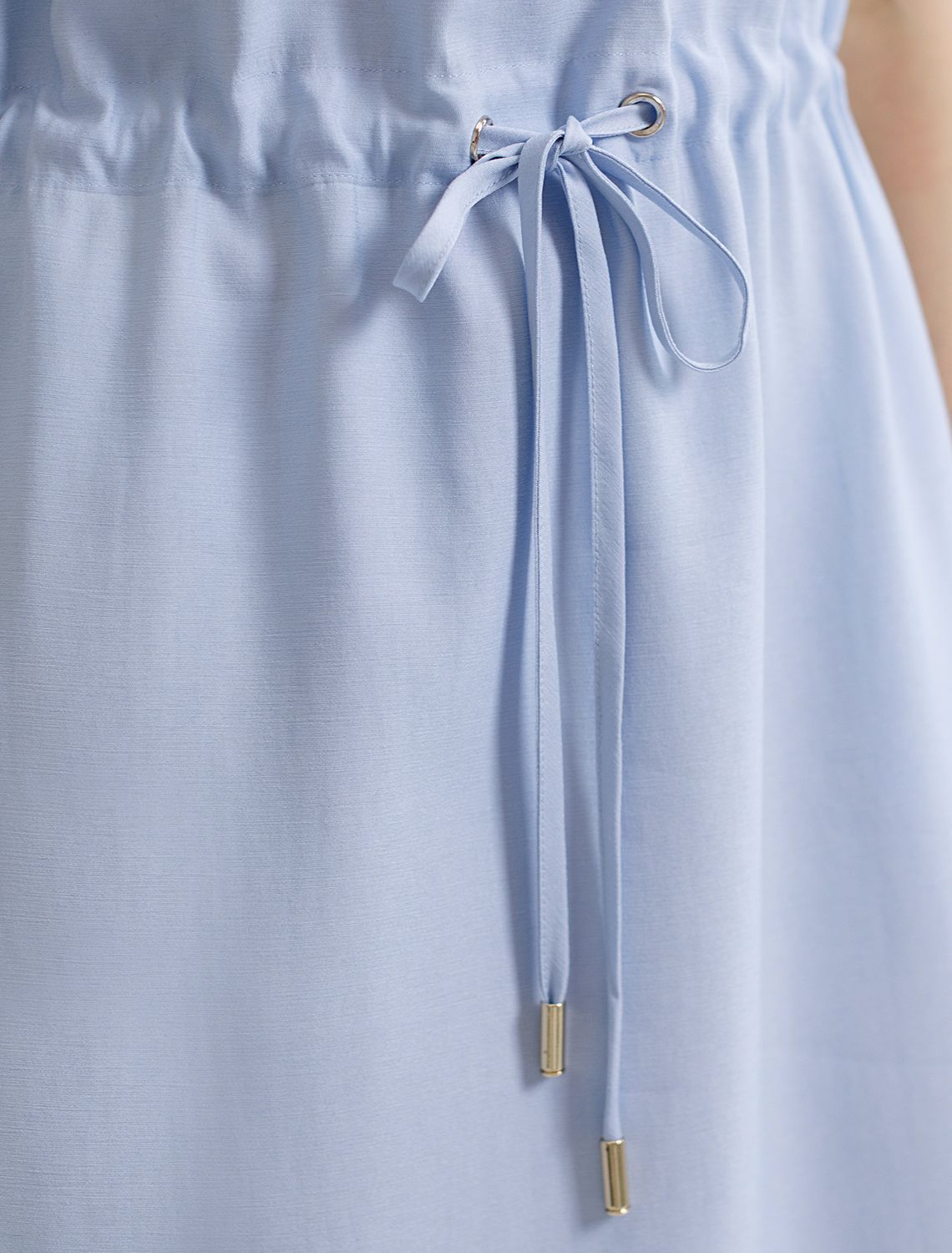 картинка Платье женское голубой от магазина Одежда+