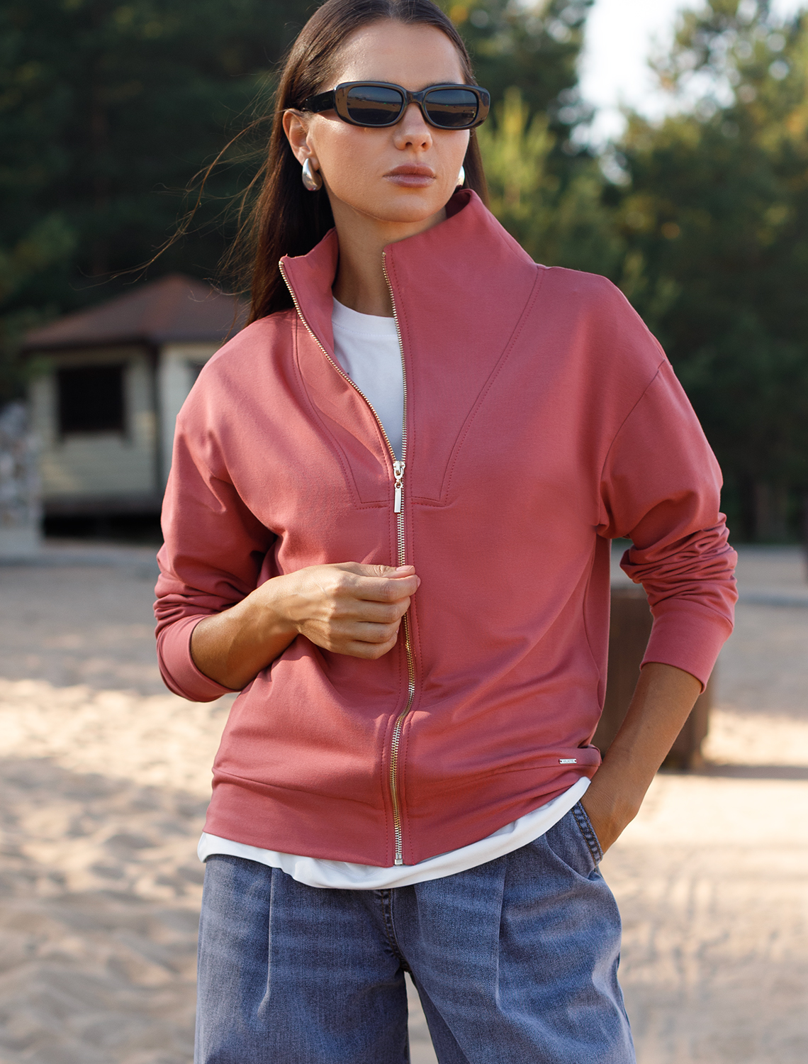 картинка Джемпер женский терракота от магазина Одежда+