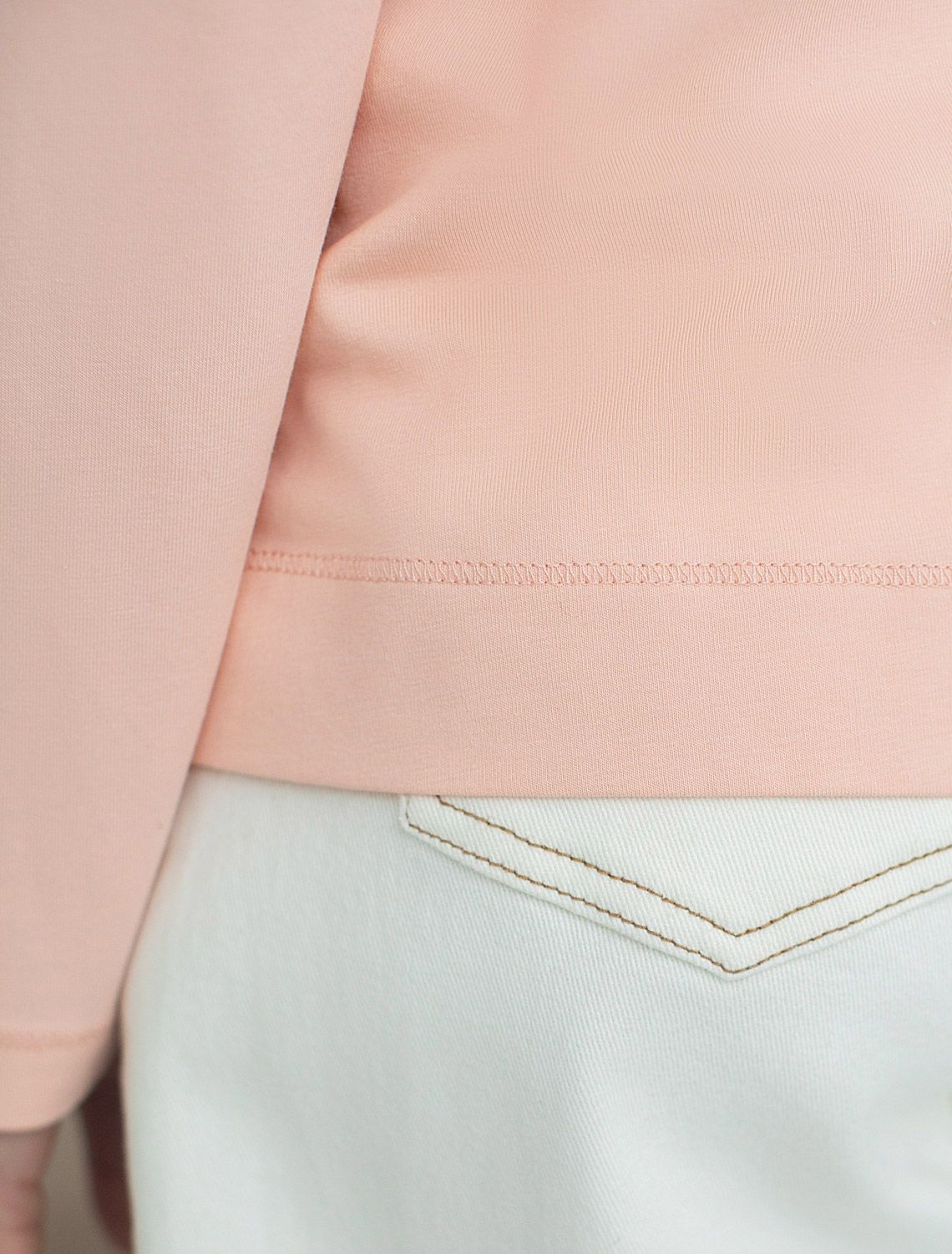 картинка Джемпер женский пудровый от магазина Одежда+