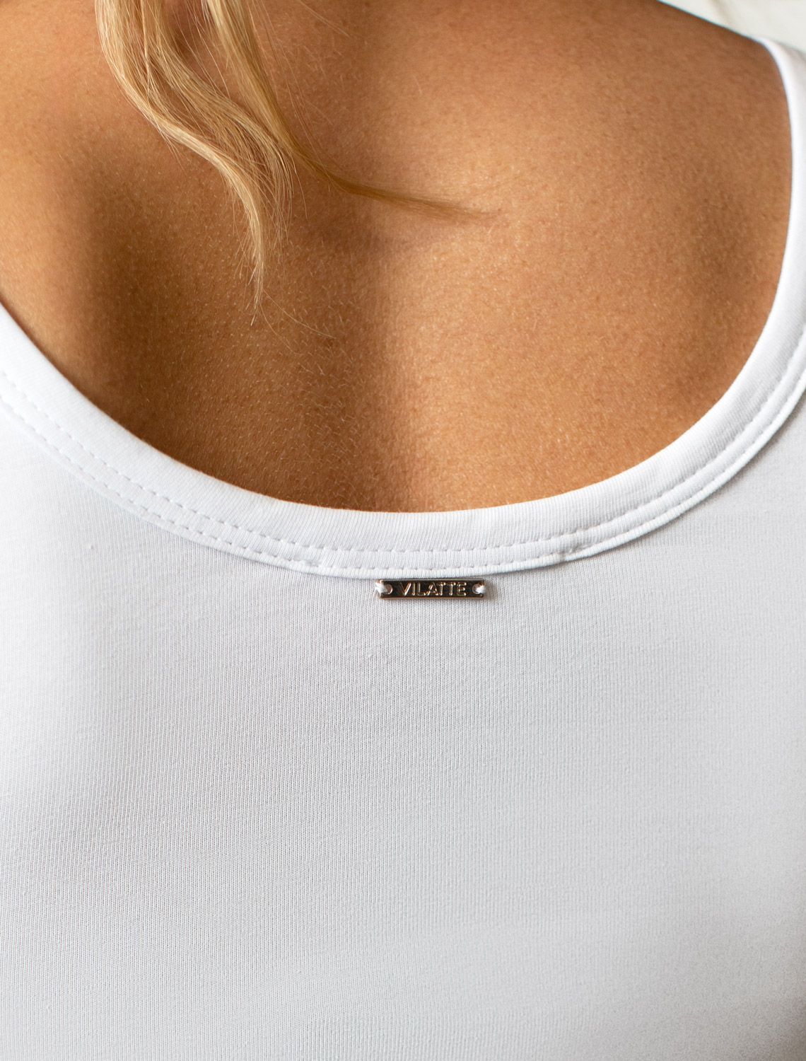 картинка Топ женский белый магазин Одежда+ являющийся официальным дистрибьютором в России 