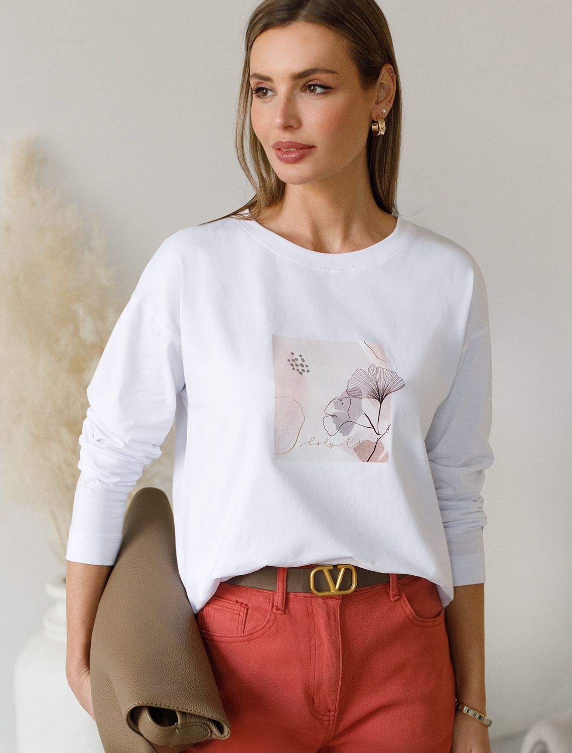 картинка Джемпер женский белый_пастель магазин Одежда+ являющийся официальным дистрибьютором в России 