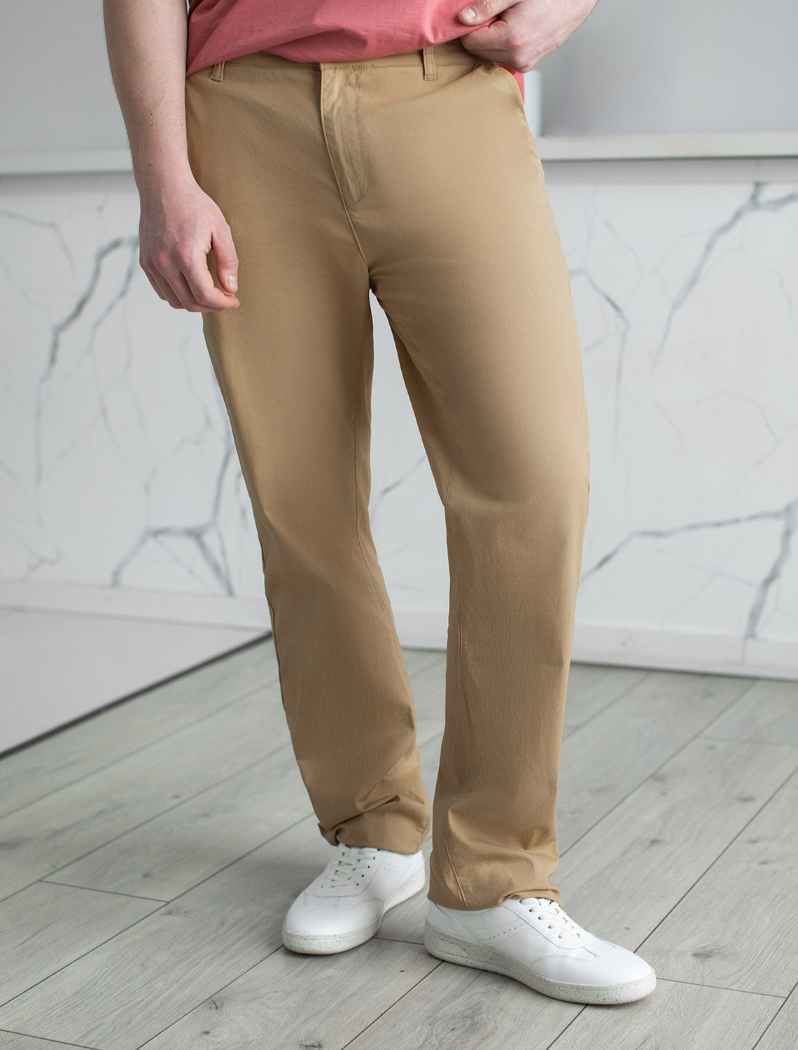 картинка Брюки мужские темно-бежевый от магазина Одежда+