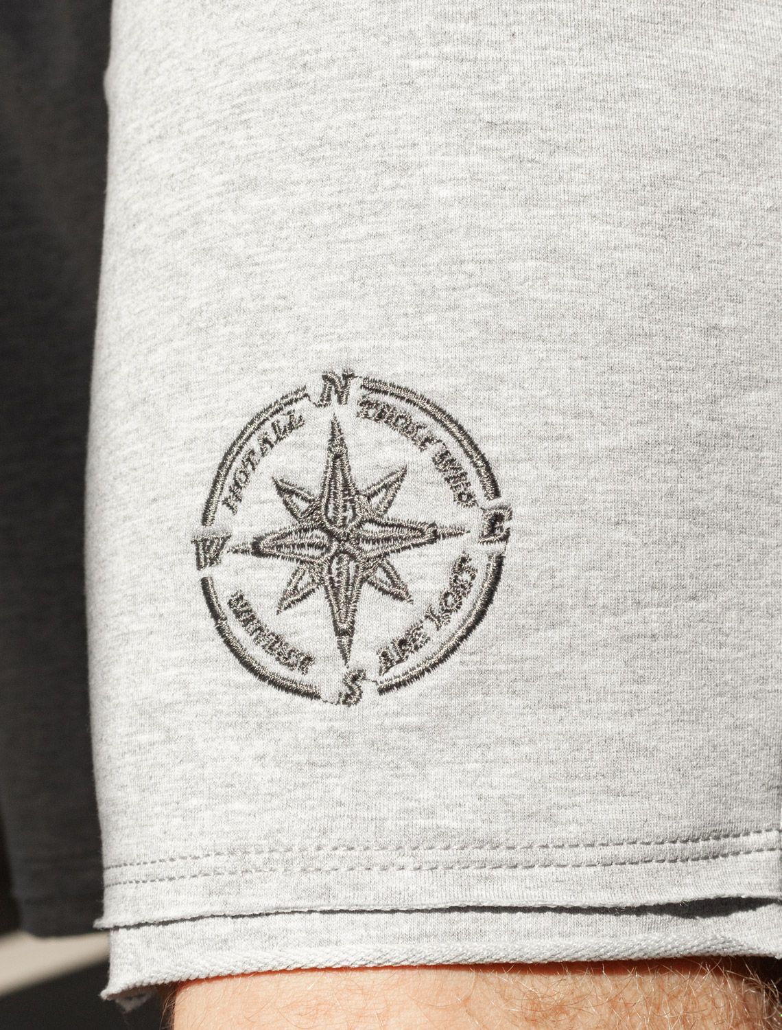 картинка Шорты мужские св.серый меланж от магазина Одежда+