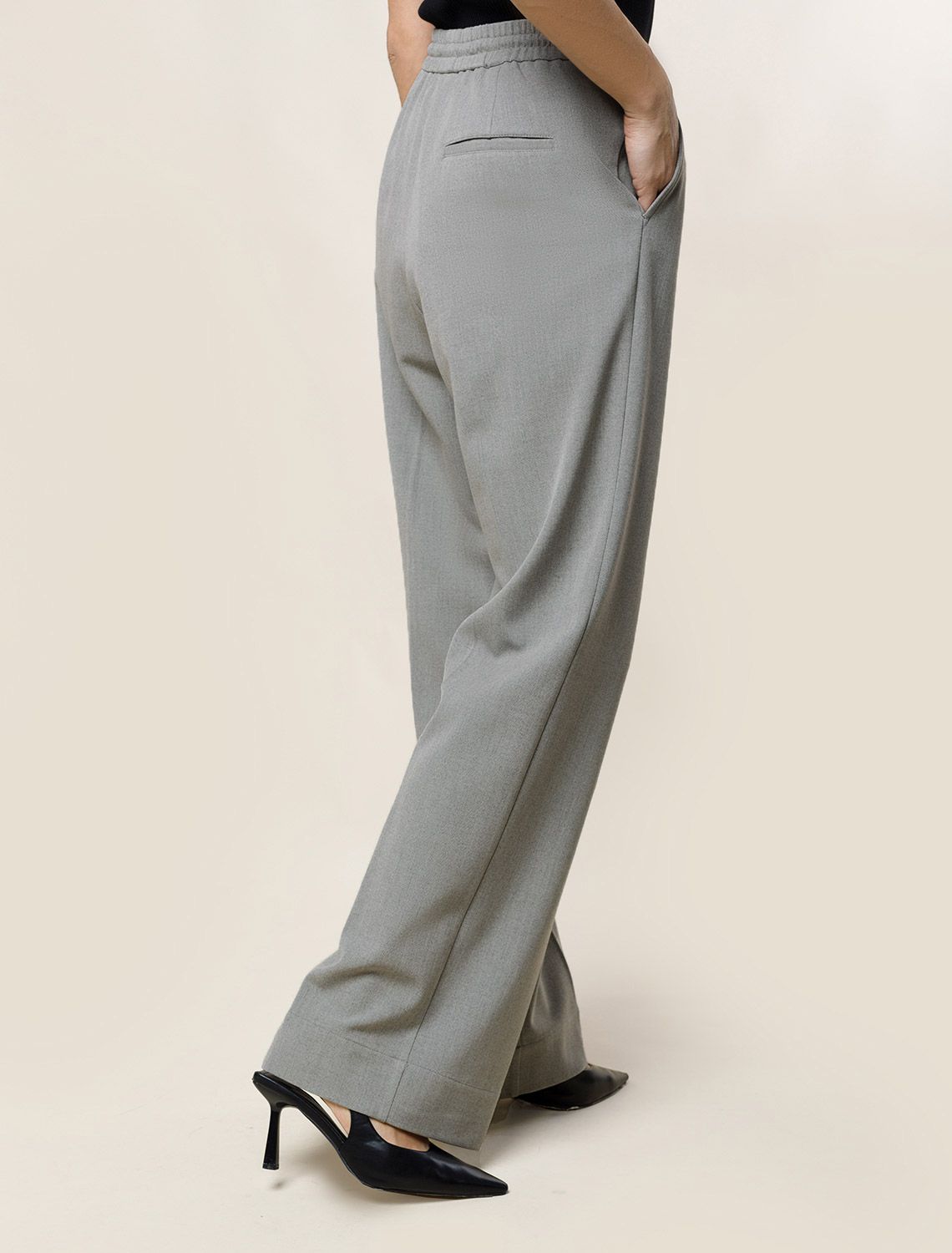 картинка Брюки женские серый магазин Одежда+ являющийся официальным дистрибьютором в России 