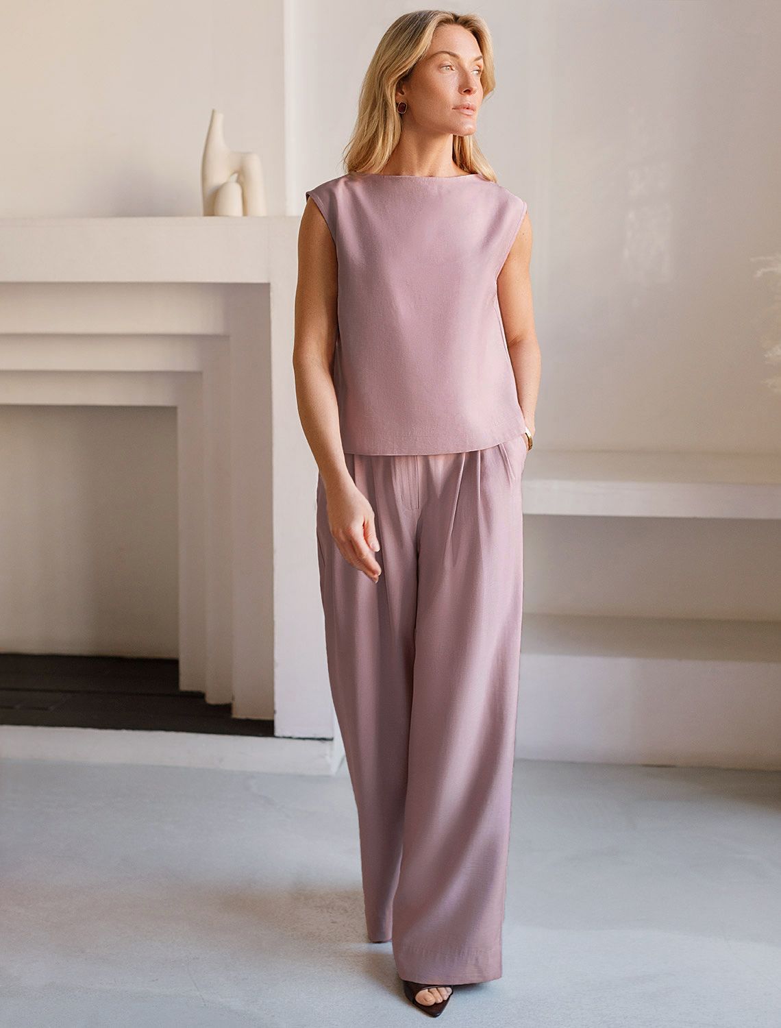 картинка Топ женский зефирно-розовый от магазина Одежда+