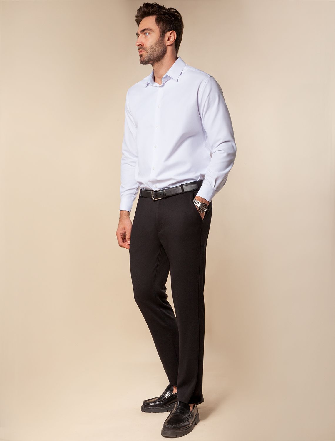 картинка Брюки мужские черный от магазина Одежда+