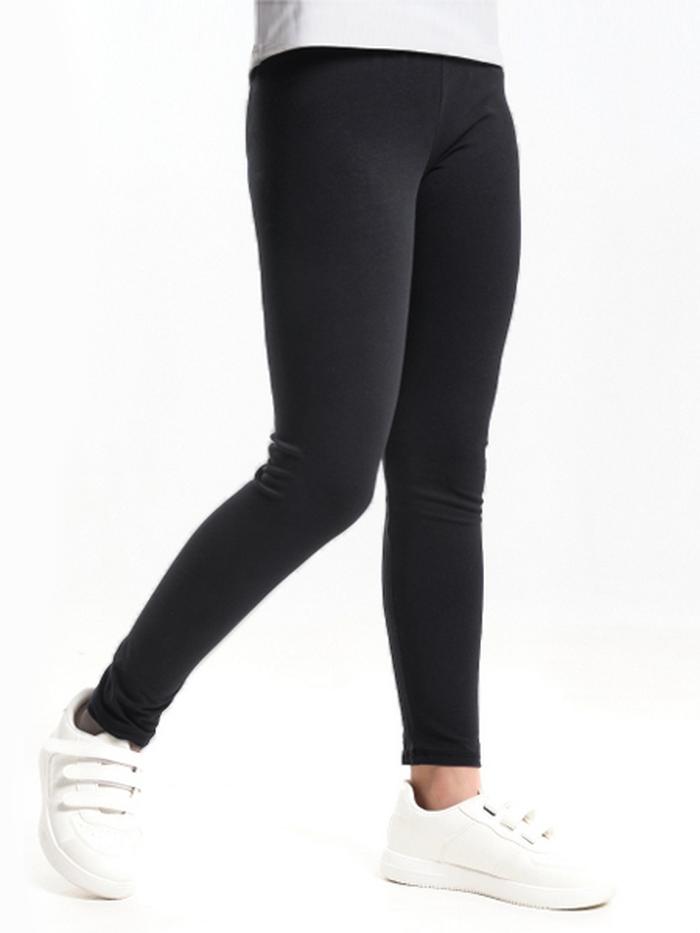 картинка Брюки для девочки черный магазин Одежда+ являющийся официальным дистрибьютором в России 