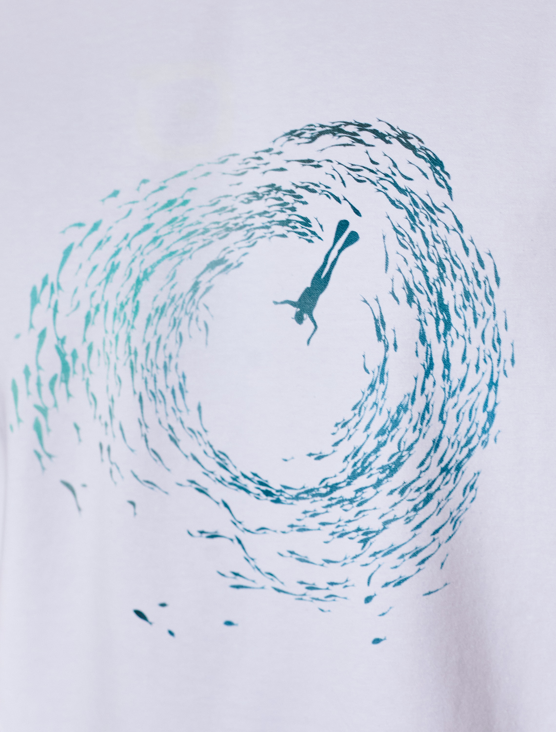 картинка Футболка мужская белый_ocean магазин Одежда+ являющийся официальным дистрибьютором в России 