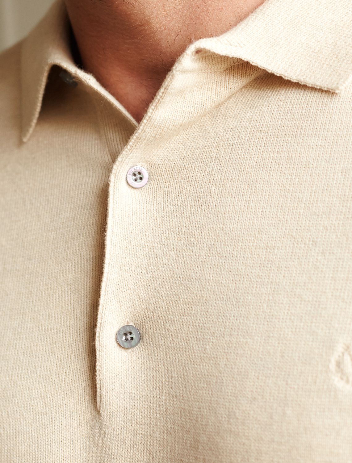 картинка Джемпер мужской бежевый меланж магазин Одежда+ являющийся официальным дистрибьютором в России 