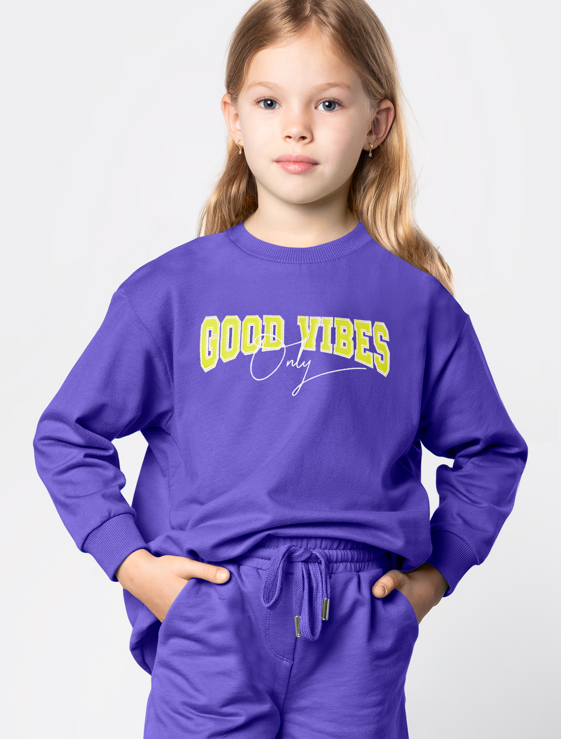 картинка Джемпер для девочки лаванда магазин Одежда+ являющийся официальным дистрибьютором в России 