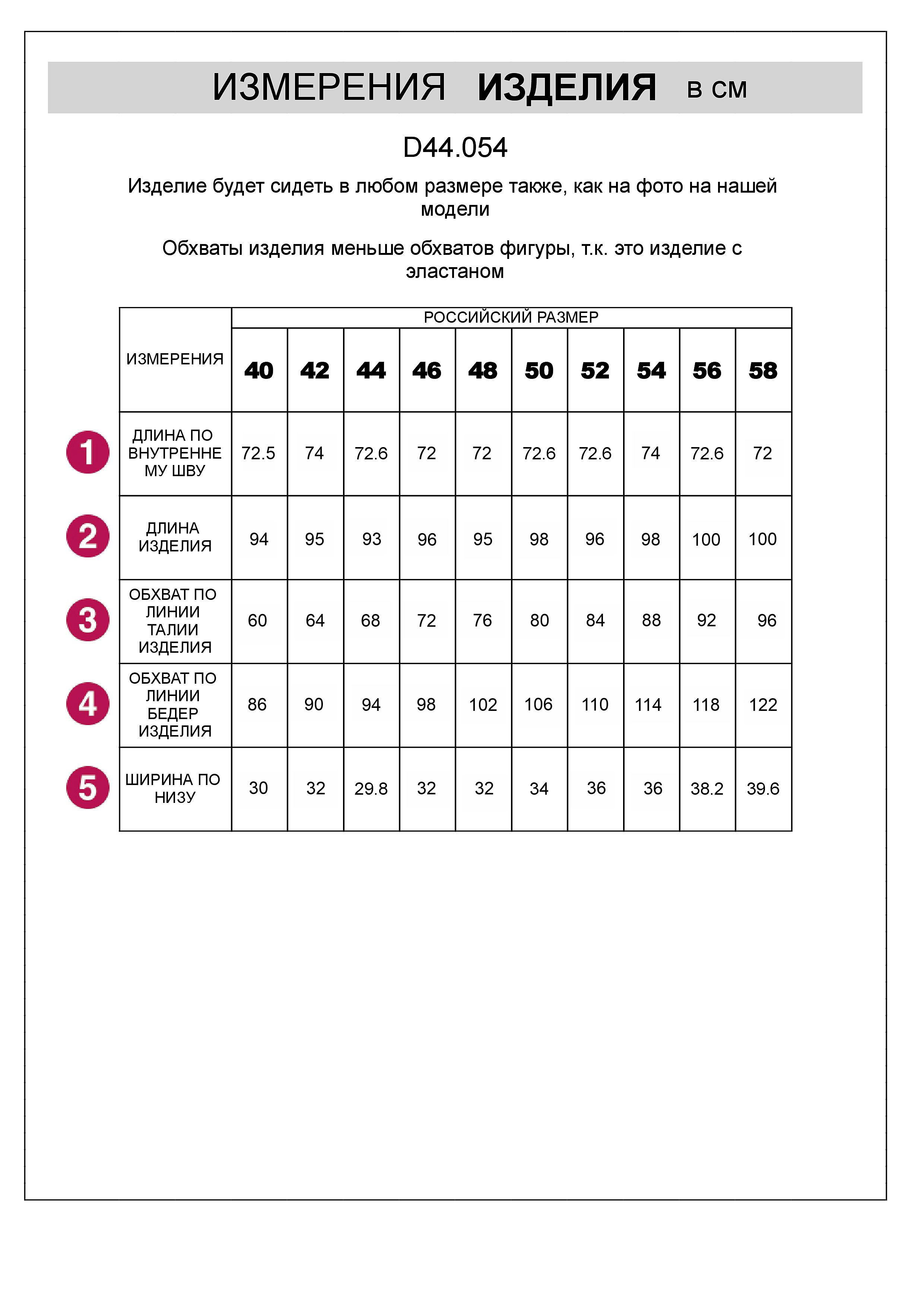 картинка Брюки женские черный от магазина Одежда+