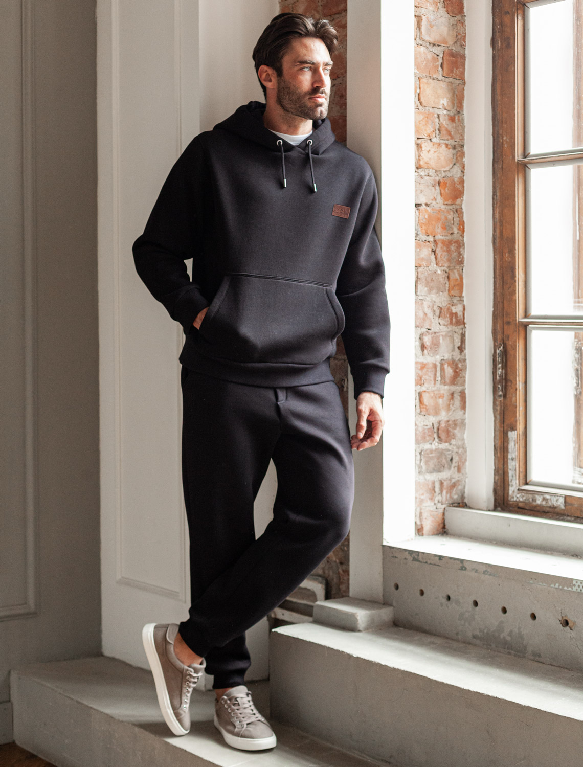 картинка Брюки мужские черный от магазина Одежда+