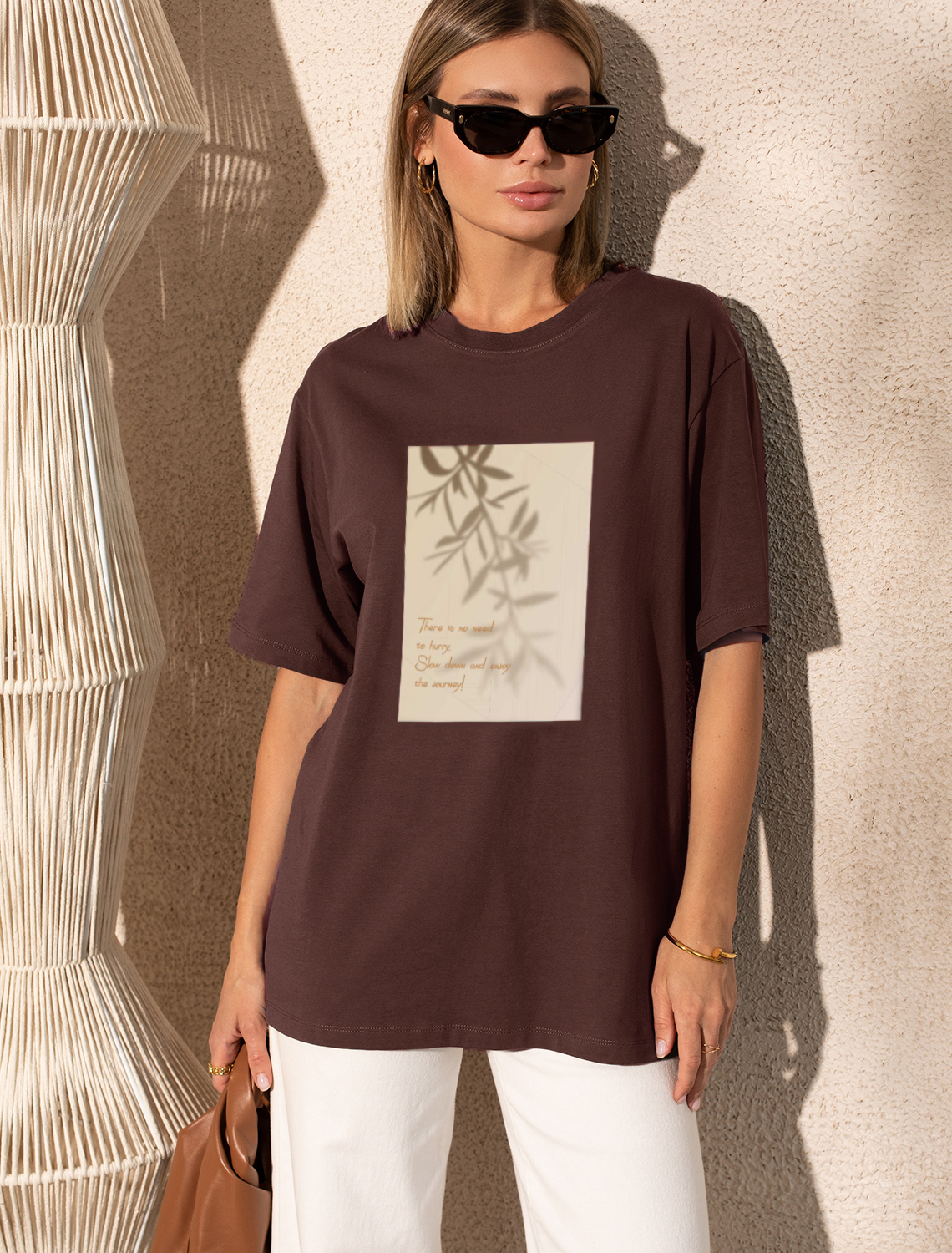 картинка Футболка женская шоколад_journey магазин Одежда+ являющийся официальным дистрибьютором в России 